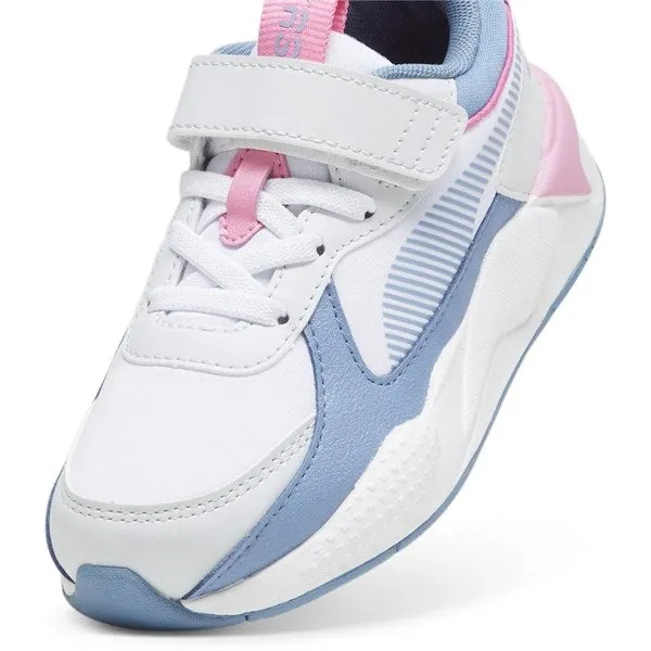 Wide Base Cushioned Midsole Design Puma Rs-X Dreamy Ac  Ps Sneakers White