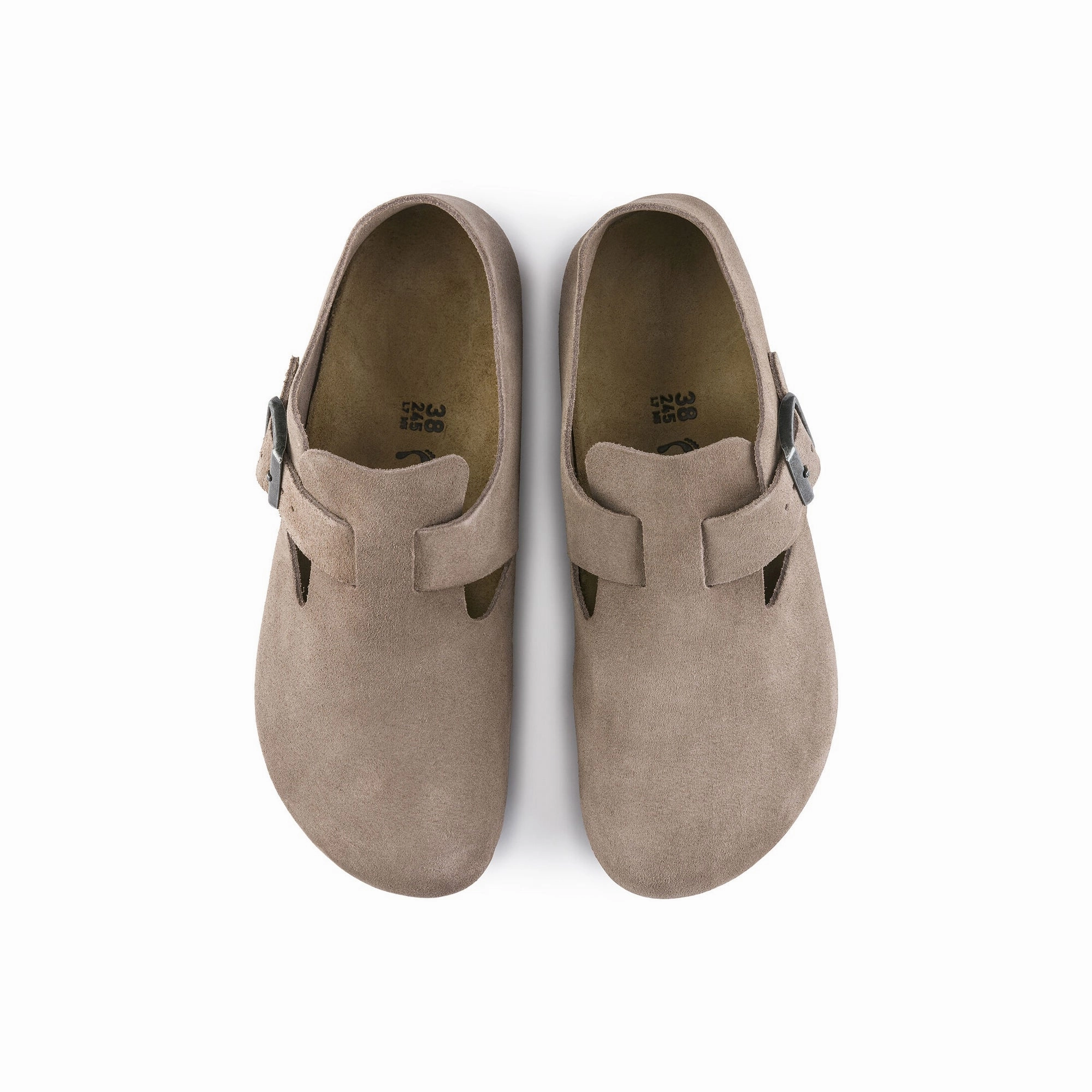 Non Slip Tread Bounce Back Midsole Birkenstock Mens London Suede Leather Sandals