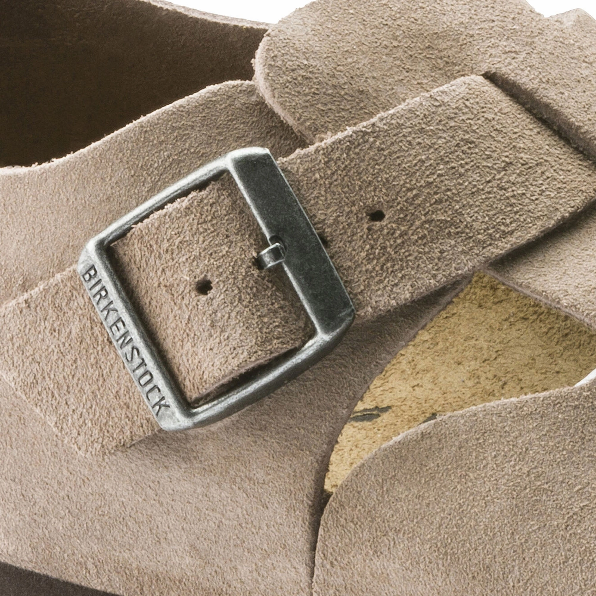 running shoes for 5K races Lightweight Running Birkenstock Mens London Suede Leather Sandals