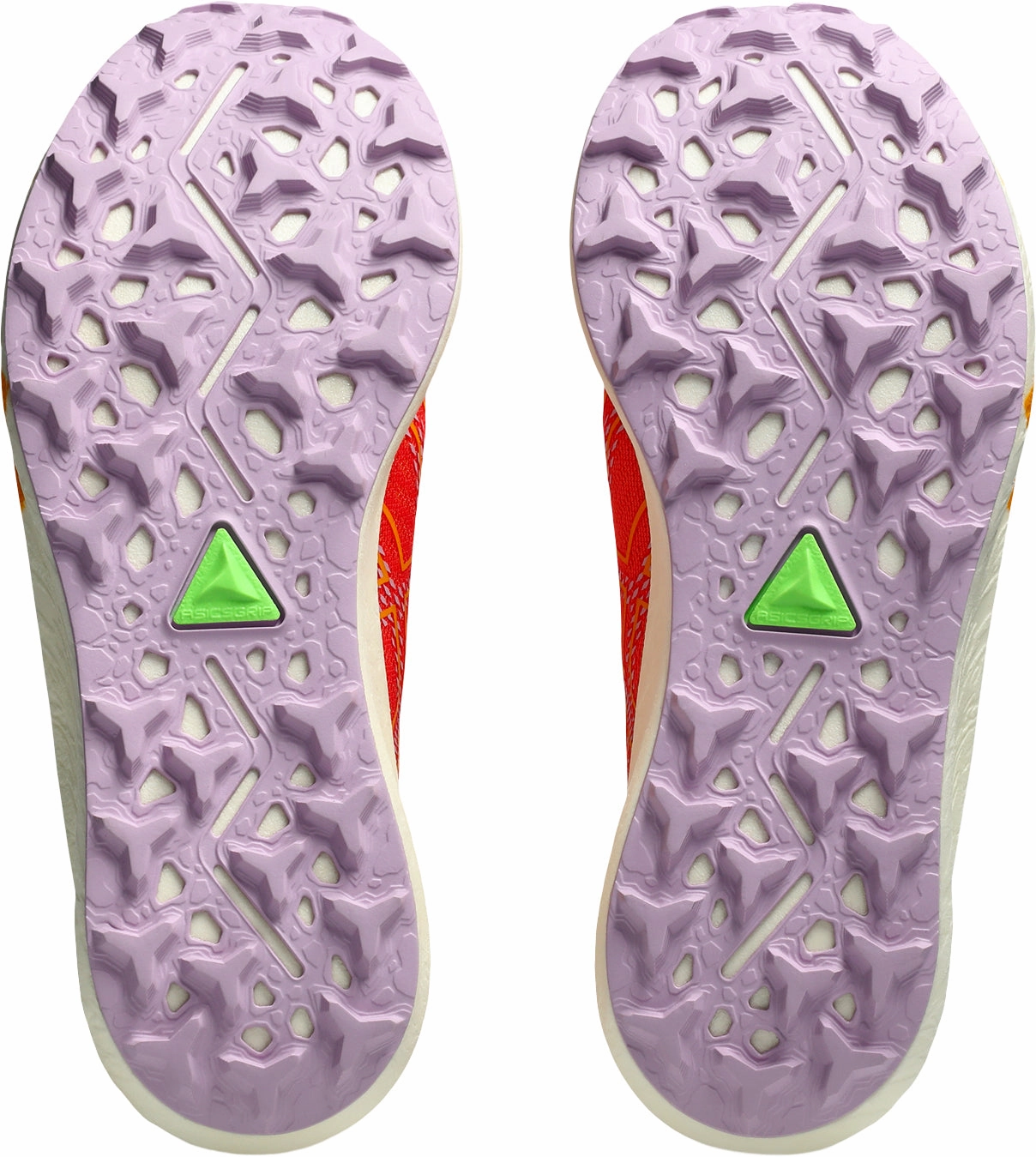 Asics FujiSpeed 3 Womens Trail Running Shoes - Orange polyester - feature shoes