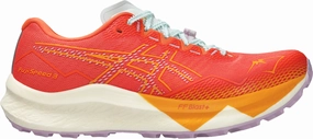 Asics FujiSpeed 3 Womens Trail Running Shoes - Orange environment - specific shoes