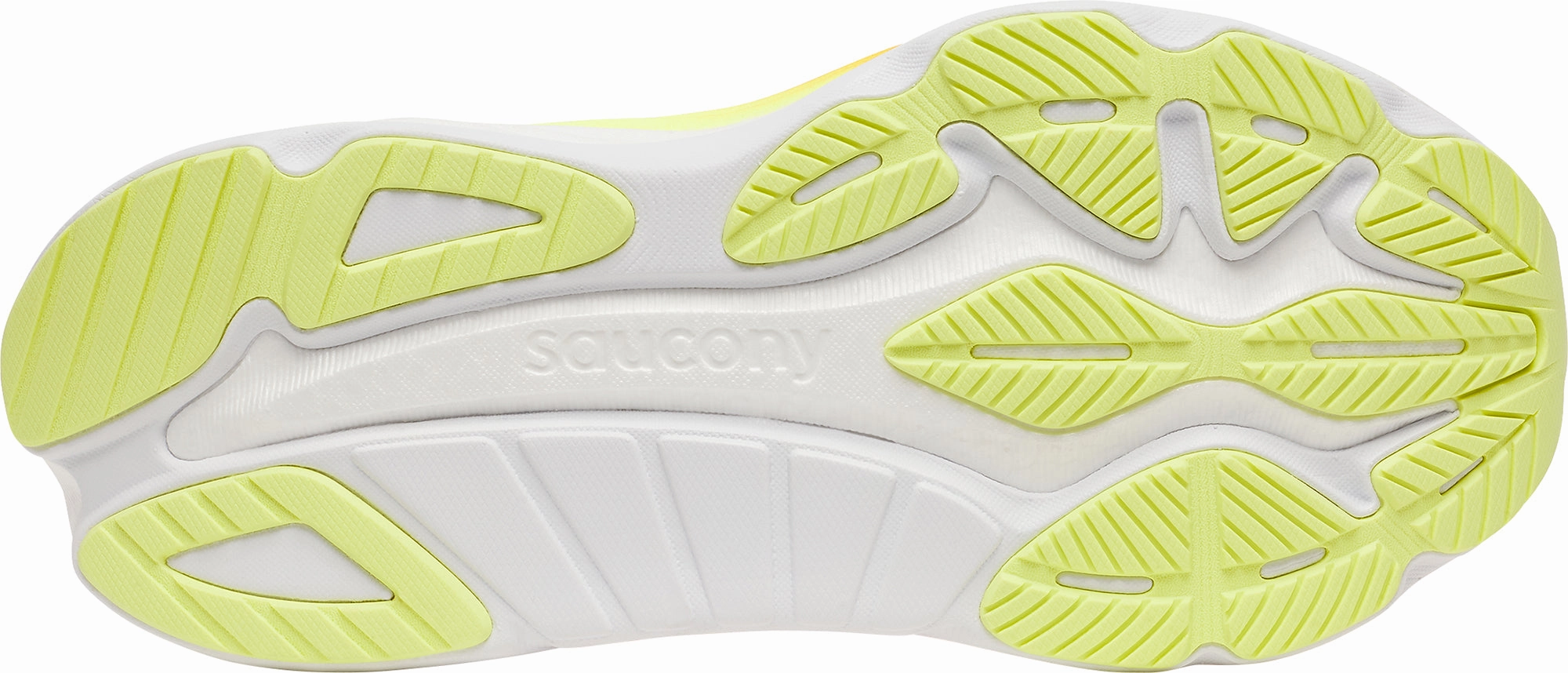Saucony Hurricane 24 Womens Running Shoes - Yellow Energy return arctic - themed running option