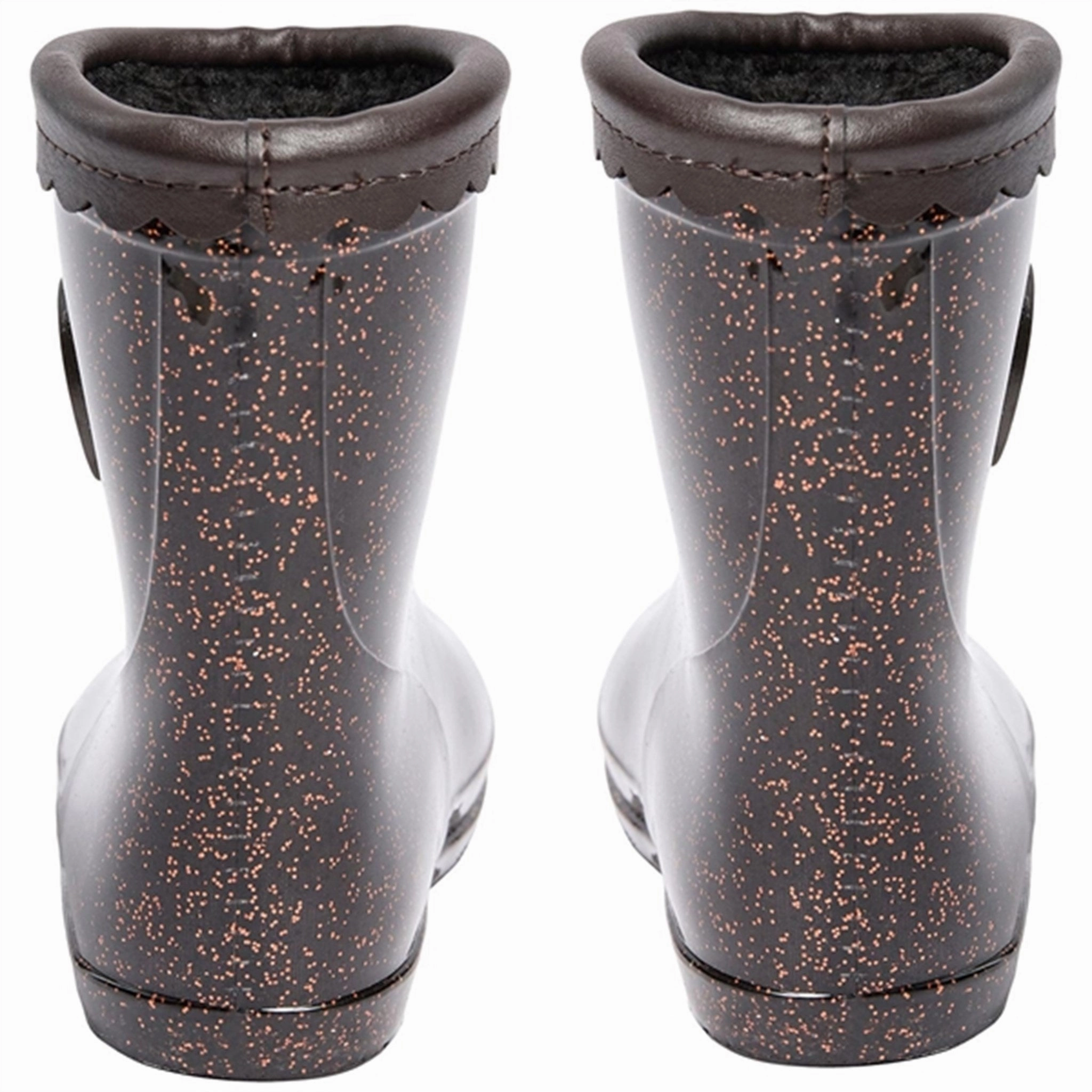 Reflective Safety Details Sofie Schnoor Brown Rubber Boot