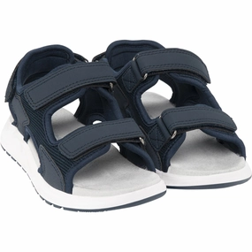 Multi Directional Tread Athletic Design VIKING Navy Anchor Sandal 3V