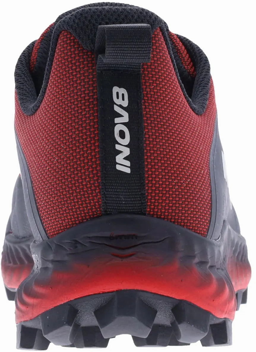 Inov8 MudTalon Mens Trail Running Shoes - Red Reinforced Heel Counter Lightweight Construction