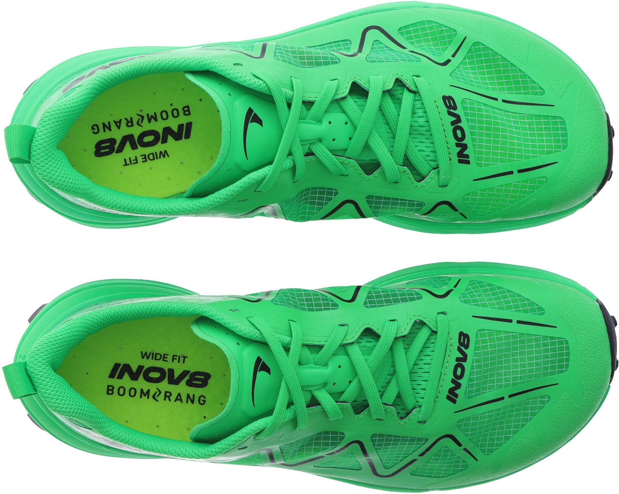 Inov8 MudTalon Zero (Precision Fit) Mens Trail Running Shoes - Green running in cities