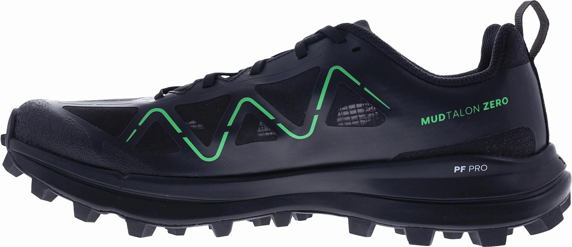 Inov8 MudTalon Zero WIDE FIT Womens Trail Running Shoes - Black mid - cut exploration running shoe fascination