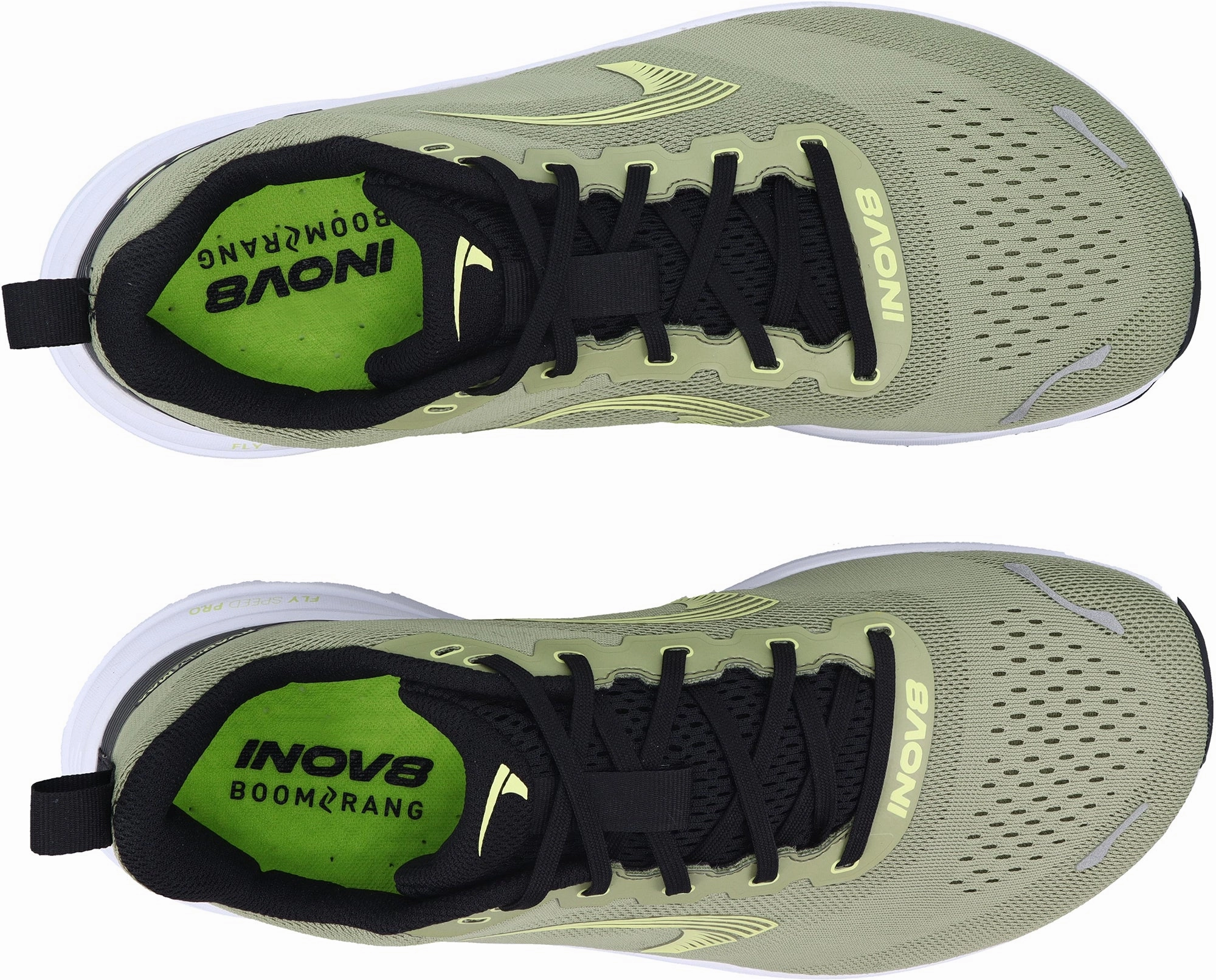 Kinetic - powered Inov8 RoadFly Max Mens Running Shoes - Green