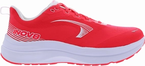 Inov8 RoadFly Max Womens Running Shoes - Pink practice - shoes running with a zipper closure