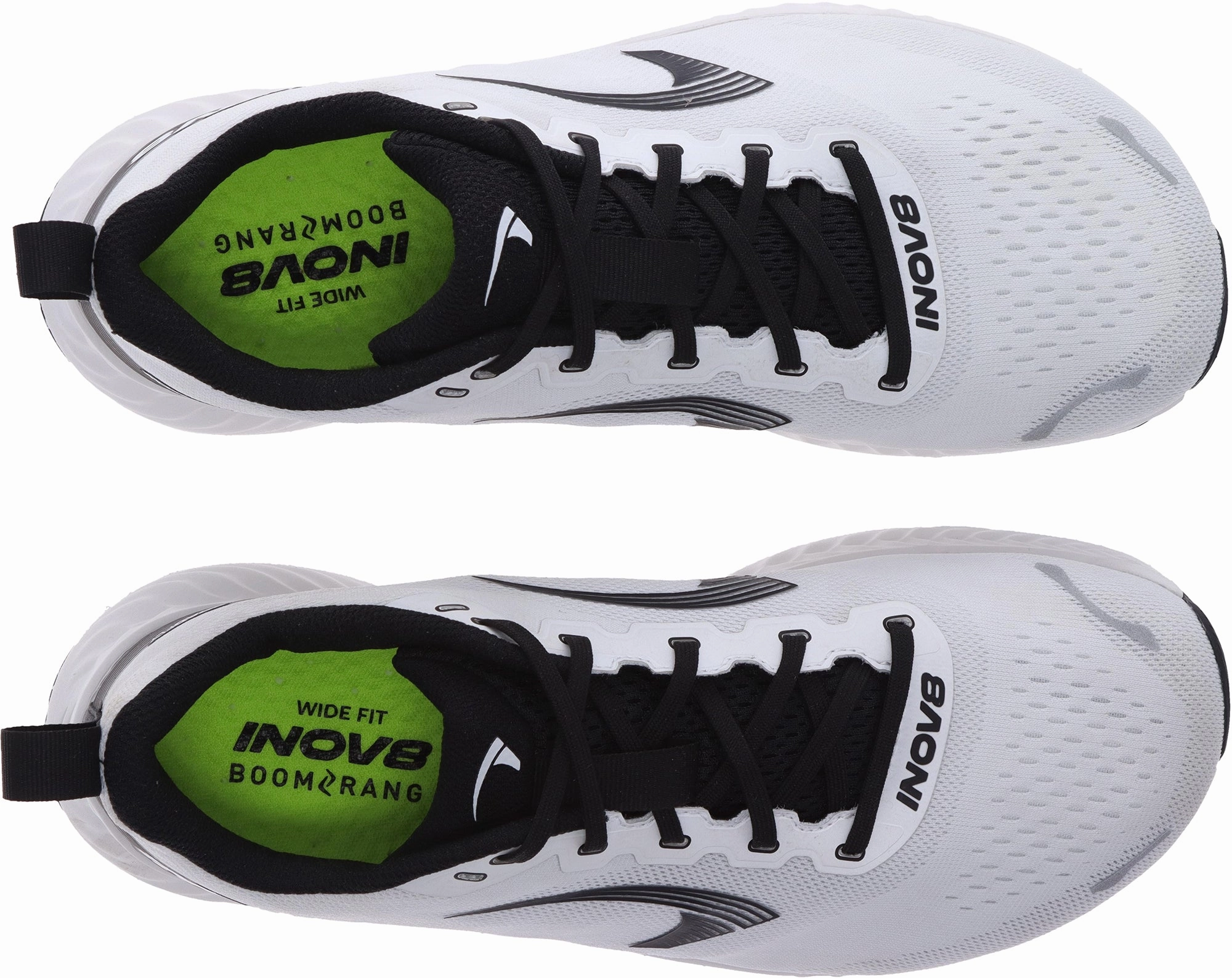 Bounce Back Foam leather - lining shoes Inov8 RoadFly WIDE FIT Mens Running Shoes - White
