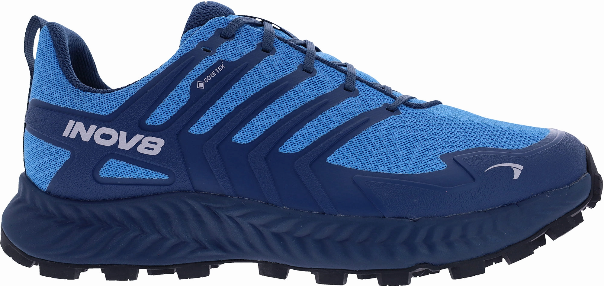 foam sole material for beach walking Inov8 Roclite GORE-TEX WIDE-FIT Mens Walking Shoes - Blue