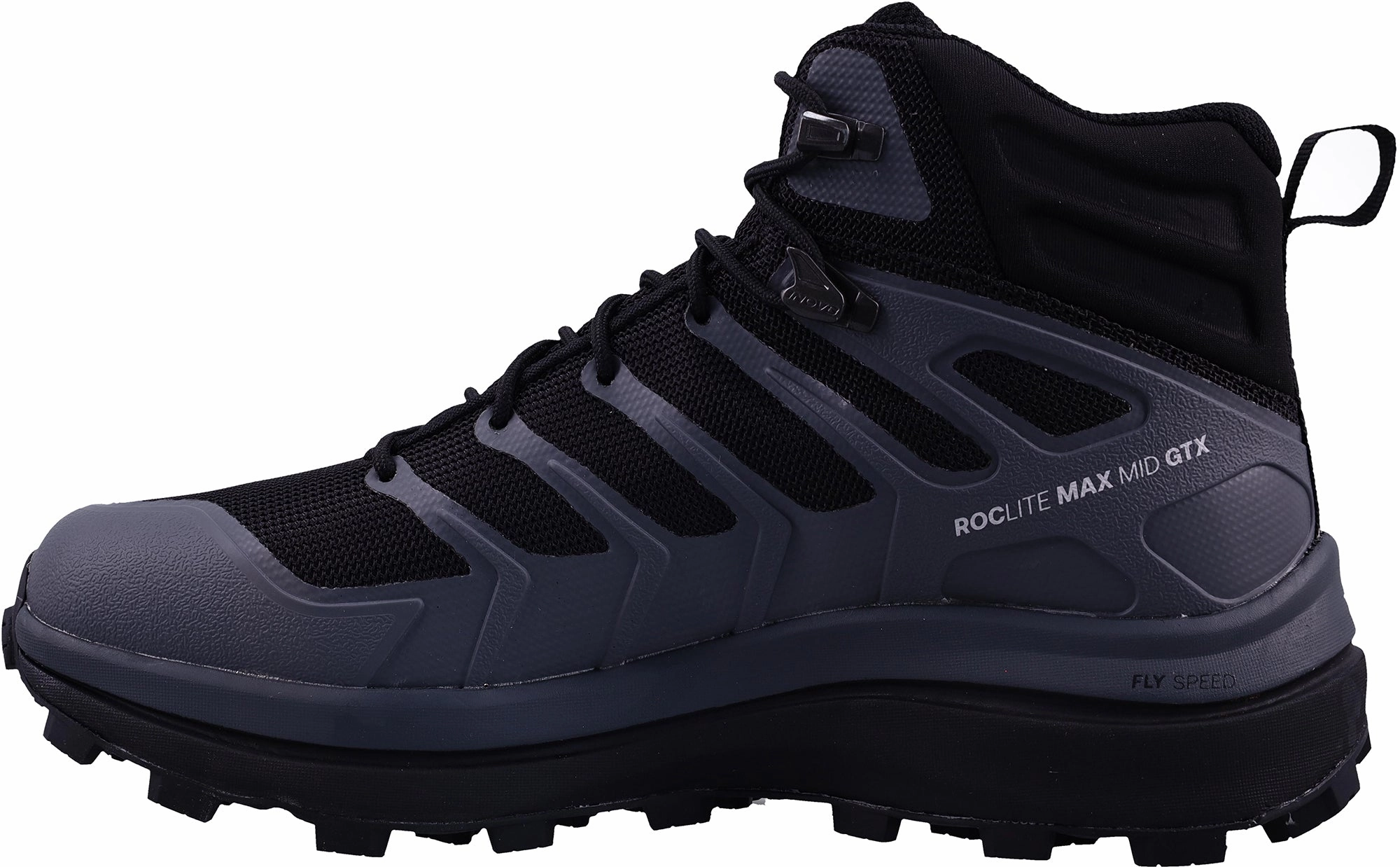 Inov8 Roclite Max Mid GORE-TEX WIDE FIT Womens Walking Boots - Black shoe sizing improvement narrow fit material