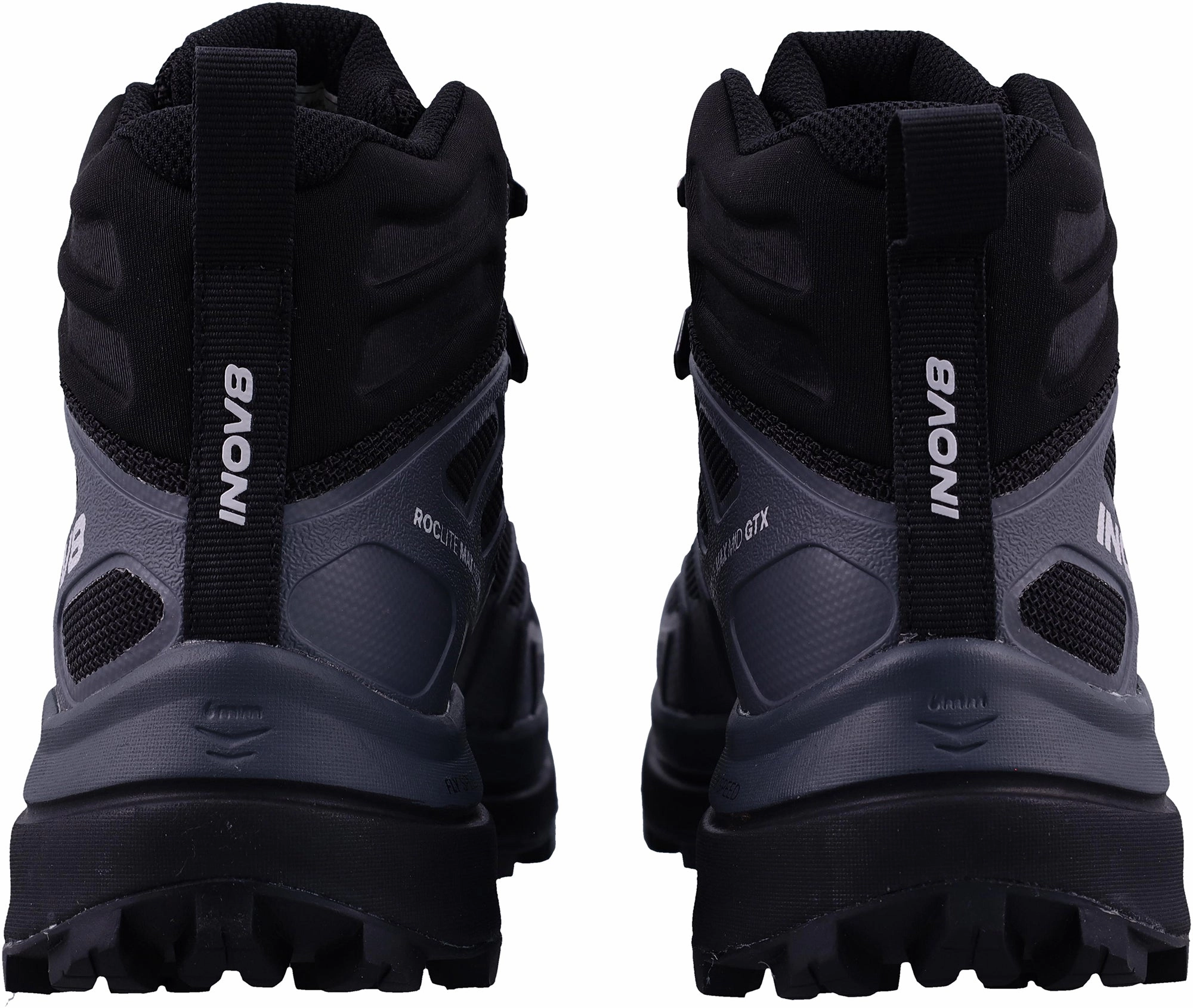 fitness enthusiasts Inov8 Roclite Max Mid GORE-TEX WIDE FIT Womens Walking Boots - Black