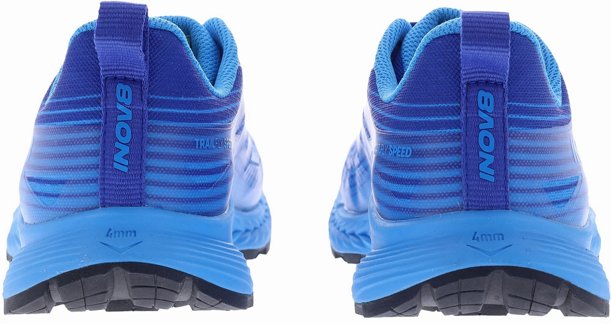 Hollow TPU Stabilizers Inov8 TrailFly Speed Mens Trail Running Shoes - Blue