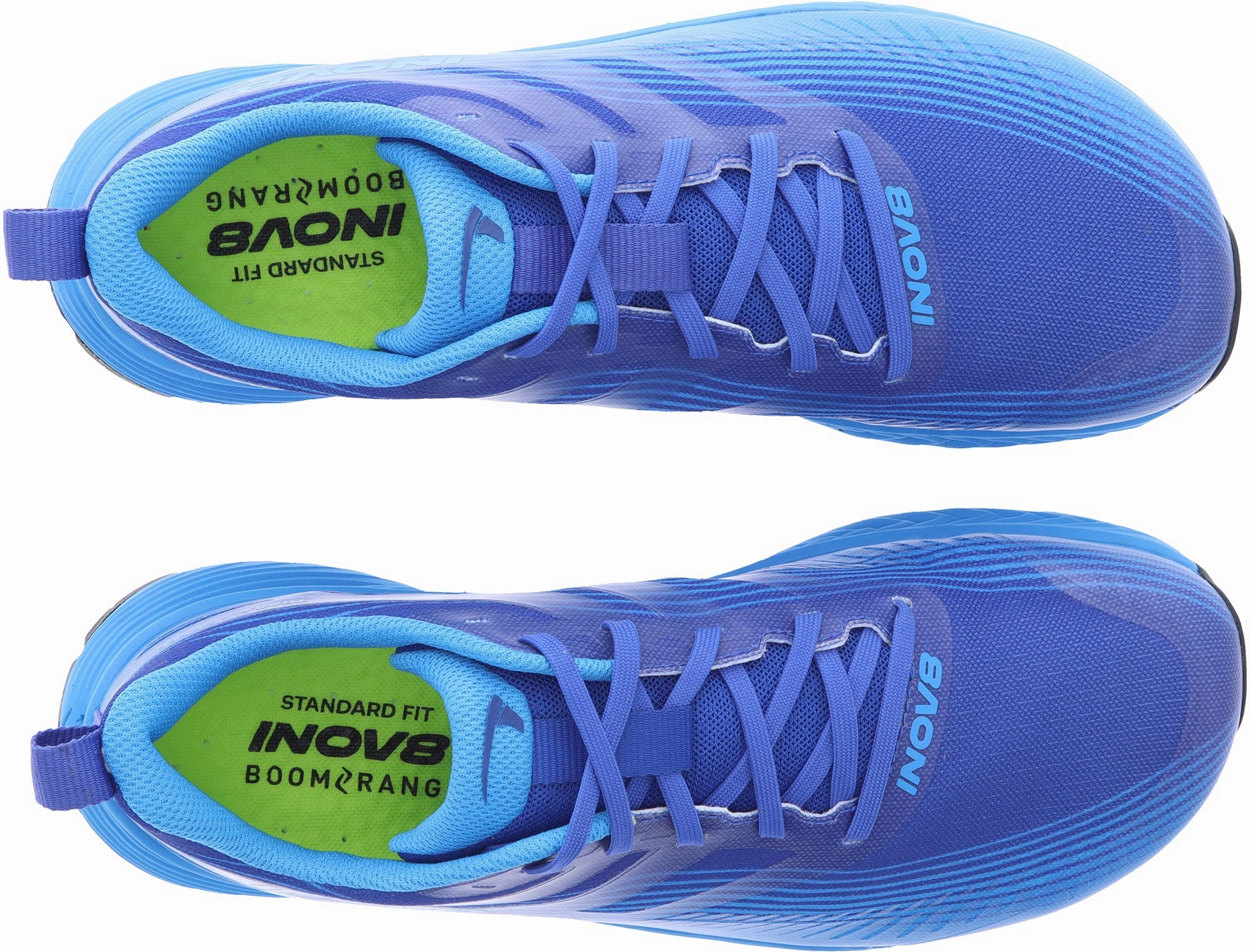 Inov8 TrailFly Speed Mens Trail Running Shoes - Blue Adjustable Heel Lock