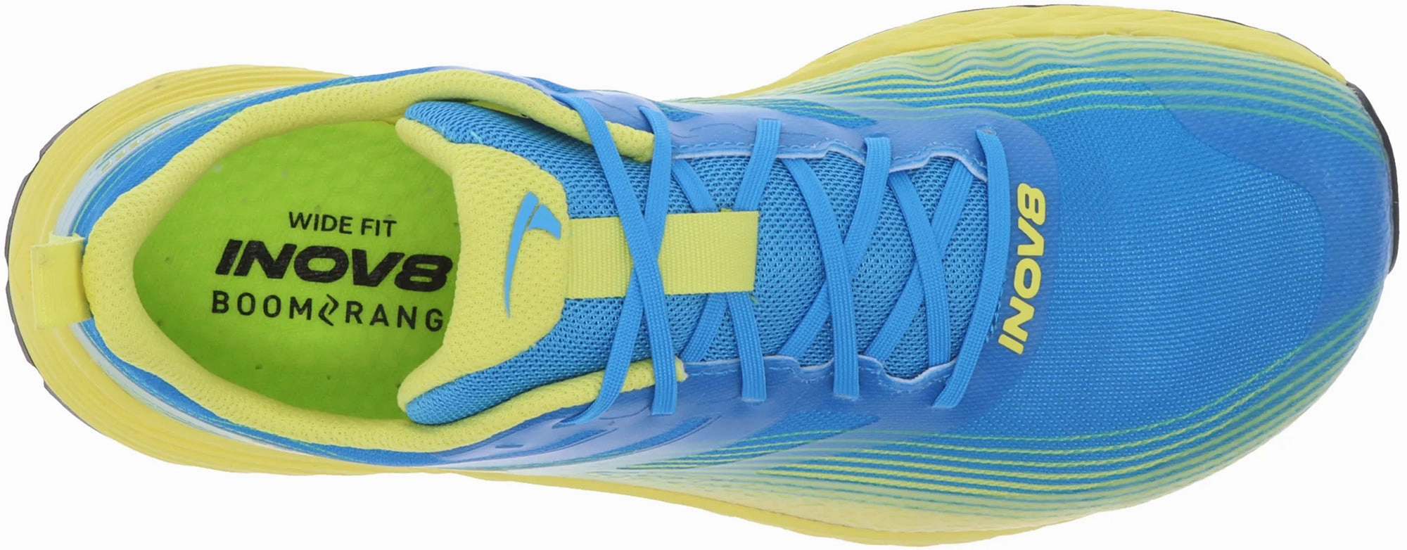 Trail Adventure Inov8 TrailFly Speed WIDE FIT Mens Trail Running Shoes - Blue