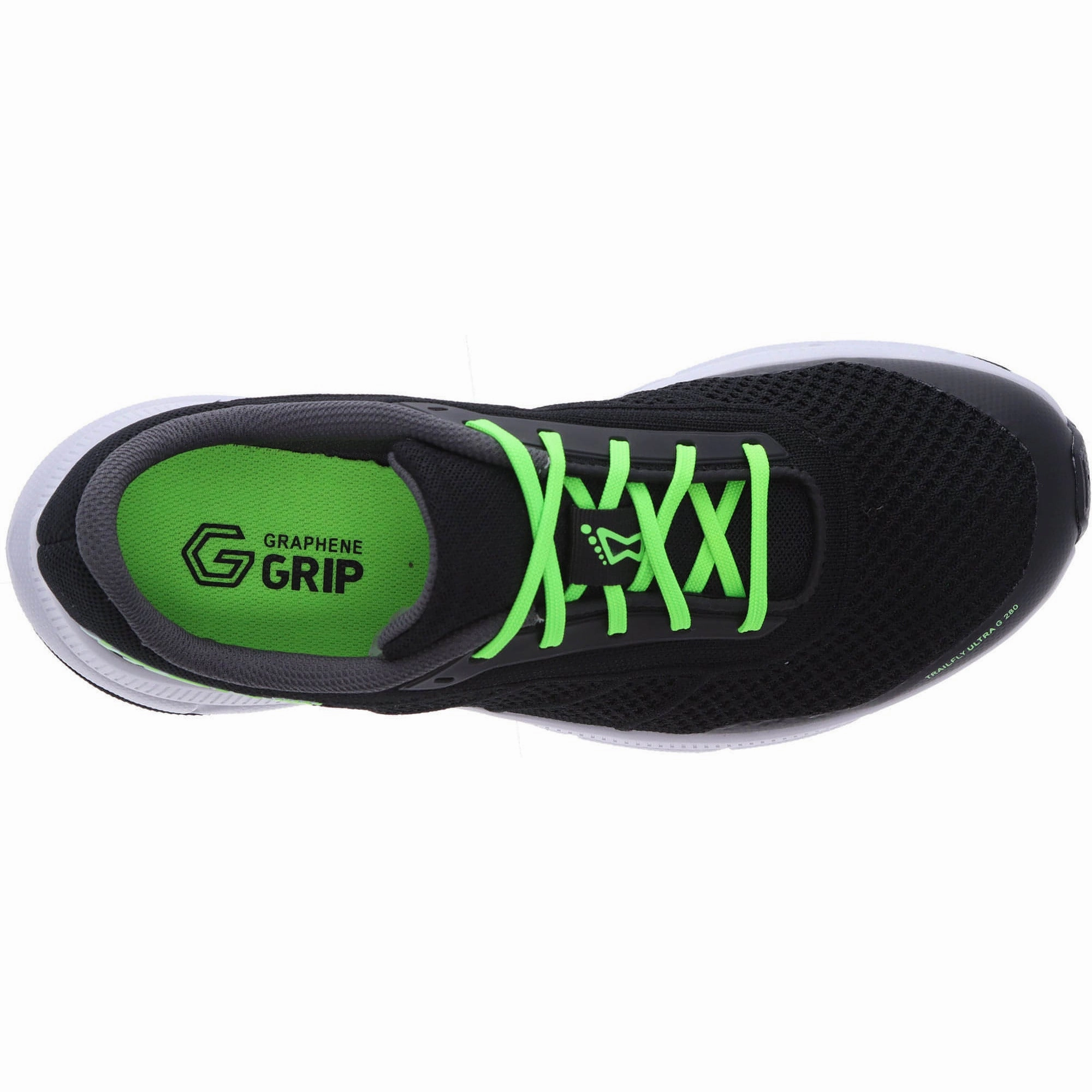 Removable liners daytime - running appeal Inov8 TrailFly Ultra G 280 Mens Trail Running Shoes - Black