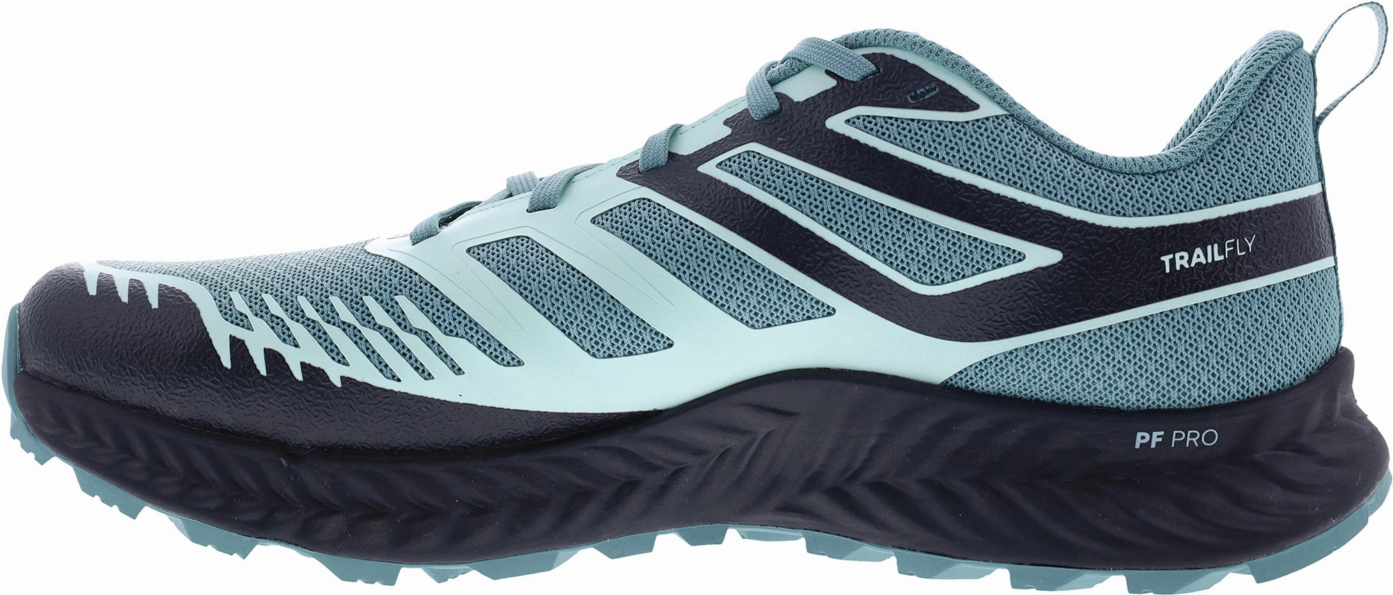Inov8 TrailFly Womens Trail Running Shoes - Green rough - surface shoes