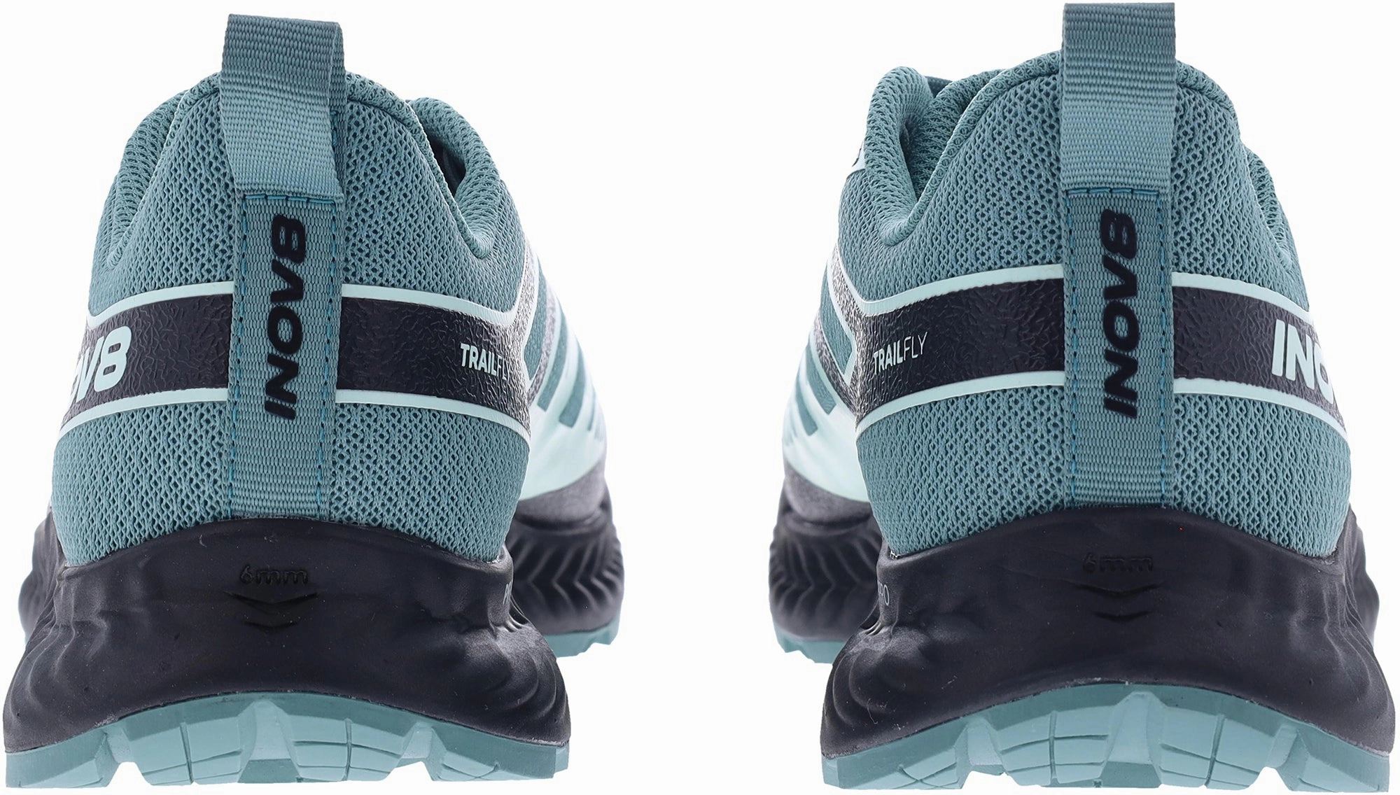 Inov8 TrailFly Womens Trail Running Shoes - Green Bold Patterns shoe width