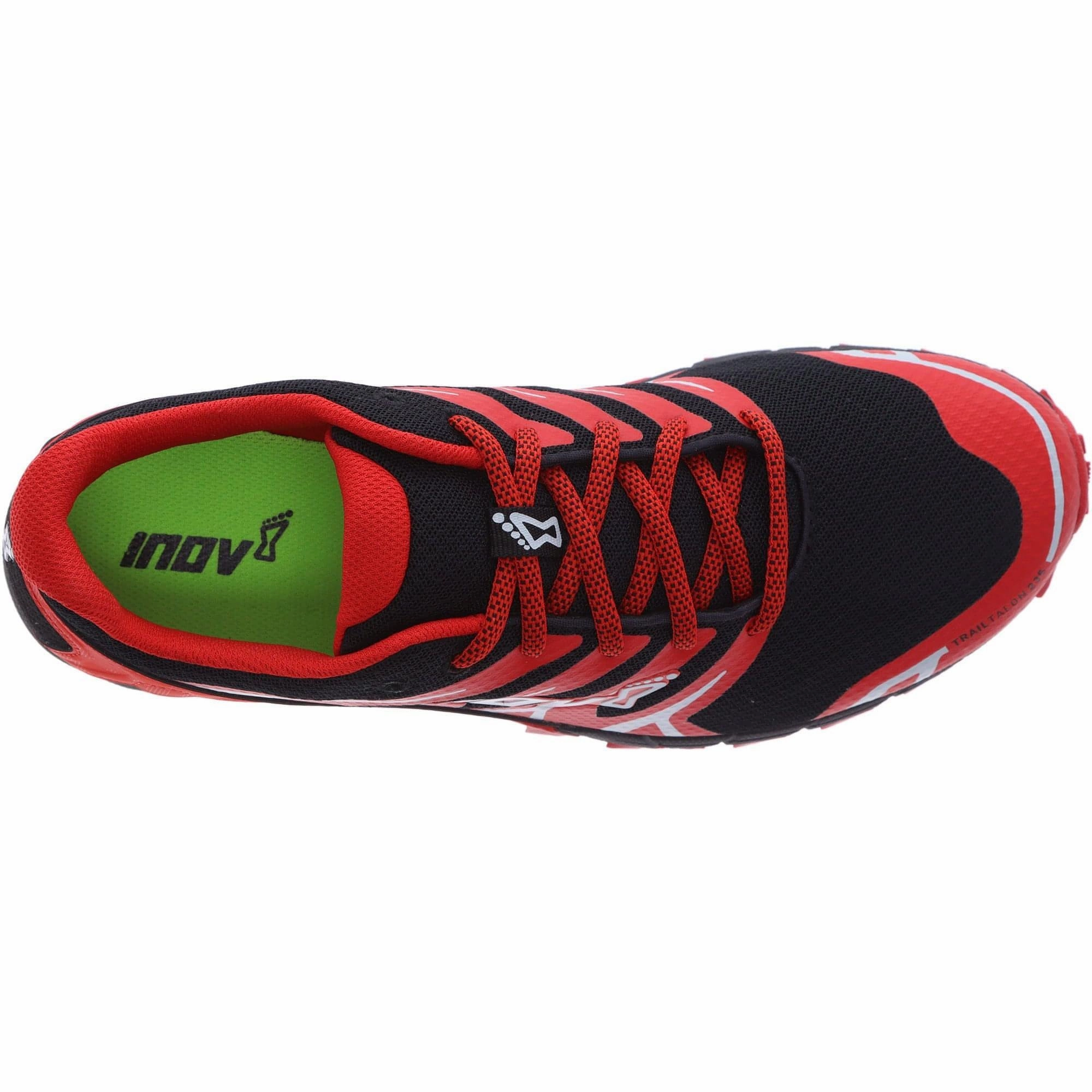 contoured footbed shoes zero - drop - feature shoes Inov8 TrailTalon 235 Mens Trail Running Shoes - Red
