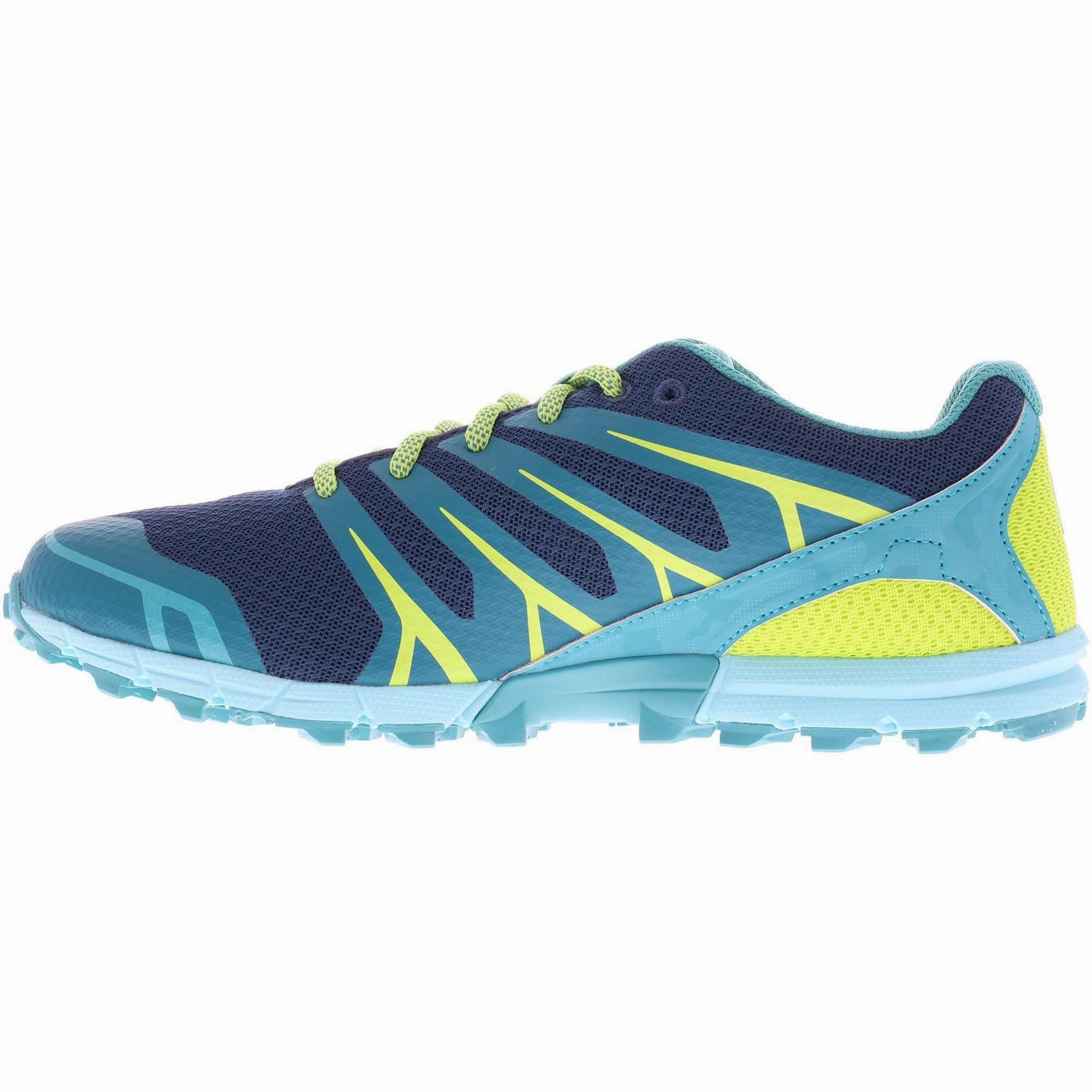 rubber - finish - design shoes Inov8 TrailTalon 235 Womens Trail Running Shoes - Blue