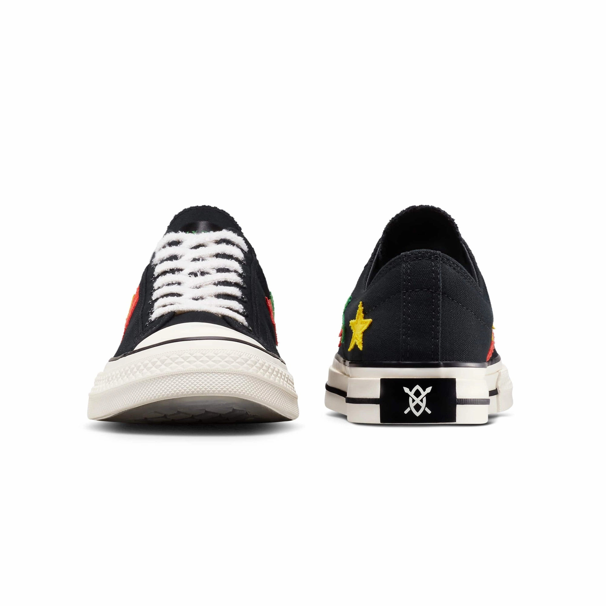 Flexible Rollbar Technology Moisture   Wicking Converse x Daily Paper Mens Star Player OX Shoes