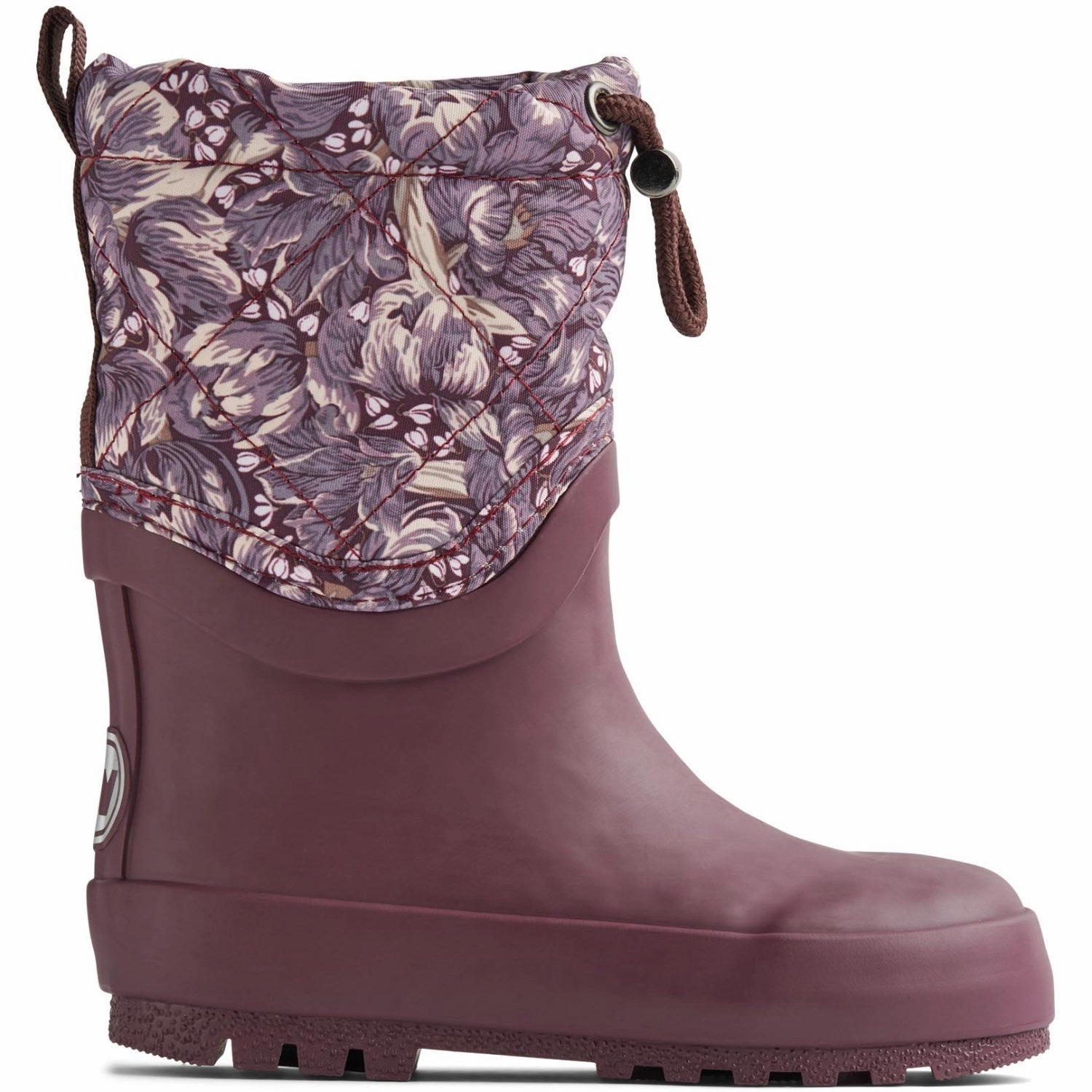 Long Hour Mountain Proof Wheat Purple Tulips Thermo Snowboot Drizzle