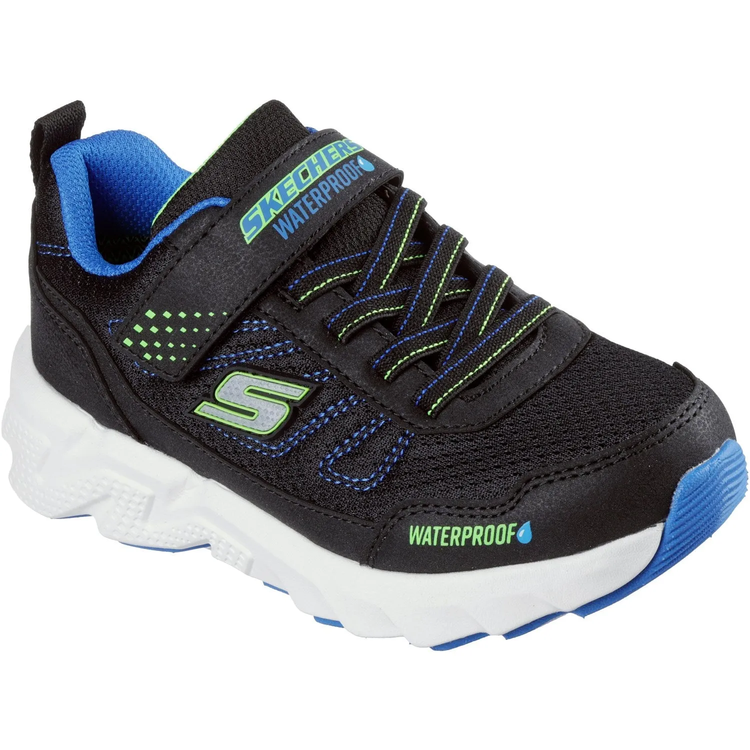 Full Coverage Skechers Black Skechers Elite Sport Tread Aq