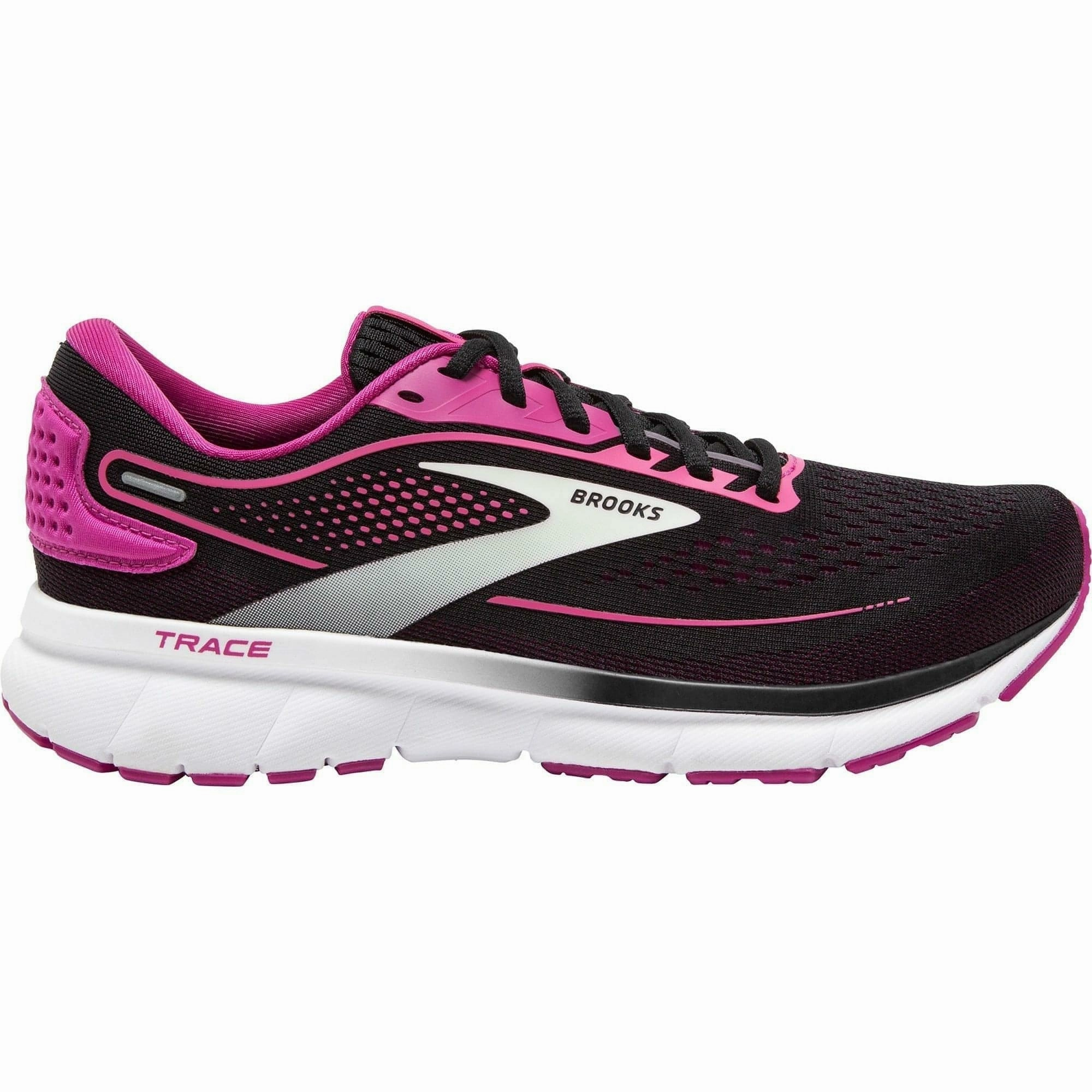 Brooks Trace 2 Womens Running Shoes - Black weekday running choice