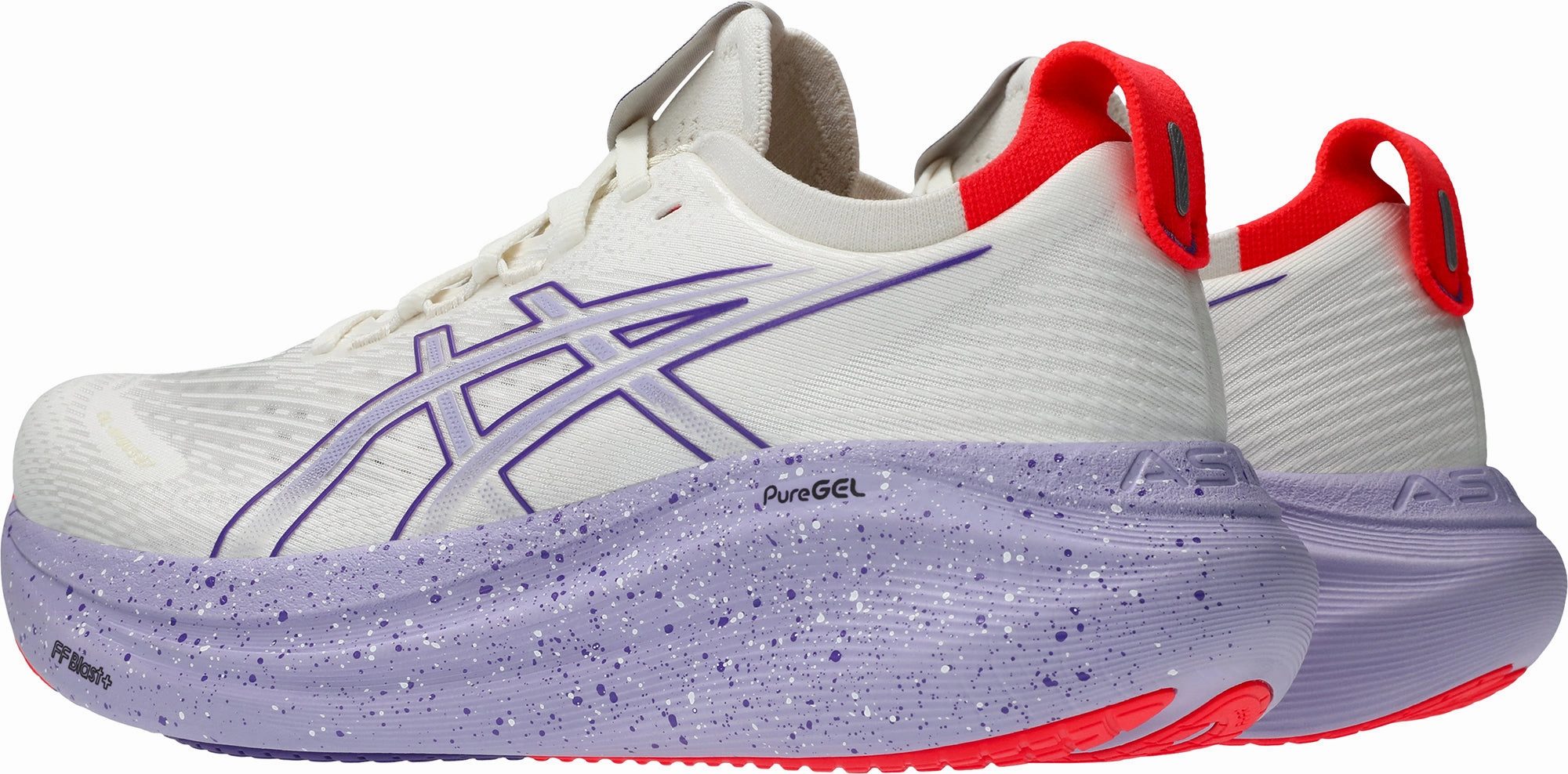 supportive insole Asics Gel Nimbus 27 Tokyo Womens Running Shoes - Cream