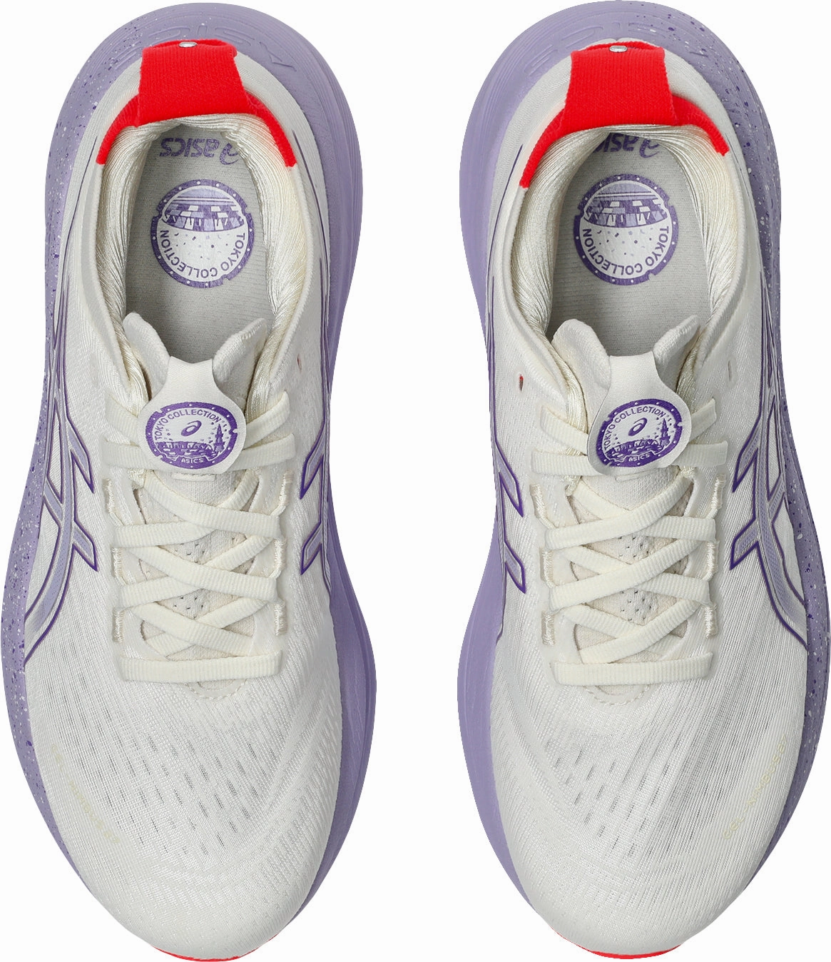 Asics Gel Nimbus 27 Tokyo Womens Running Shoes - Cream amateur athletes' shoes metal - surface shoes