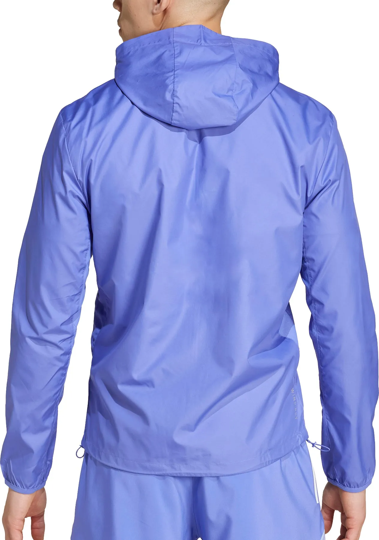 adidas Own The Run Mens Running Jacket - Blue Charity