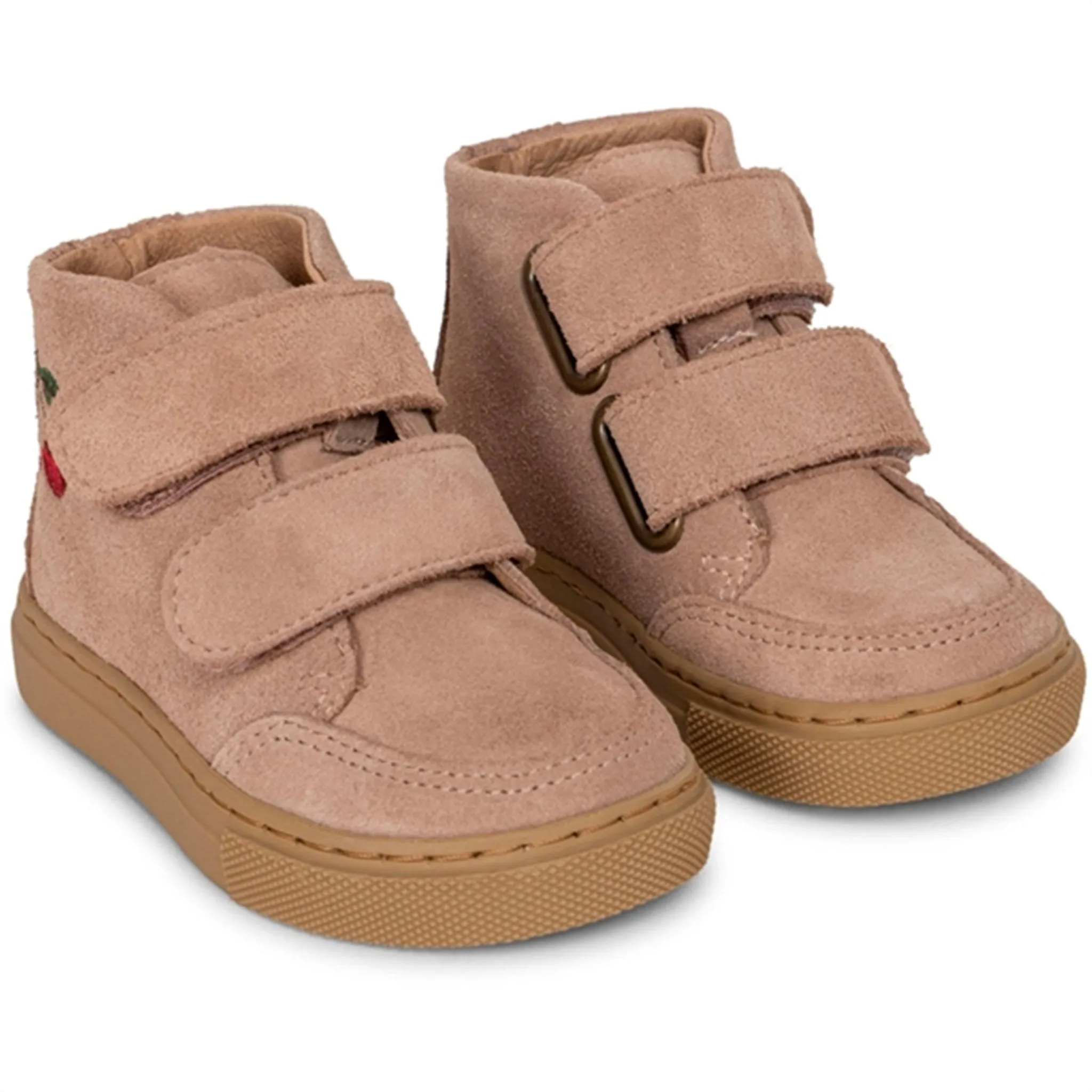 Konges Sl?jd Cherry Sumi High Sneakers Cherry Canvas Material Compression Fit