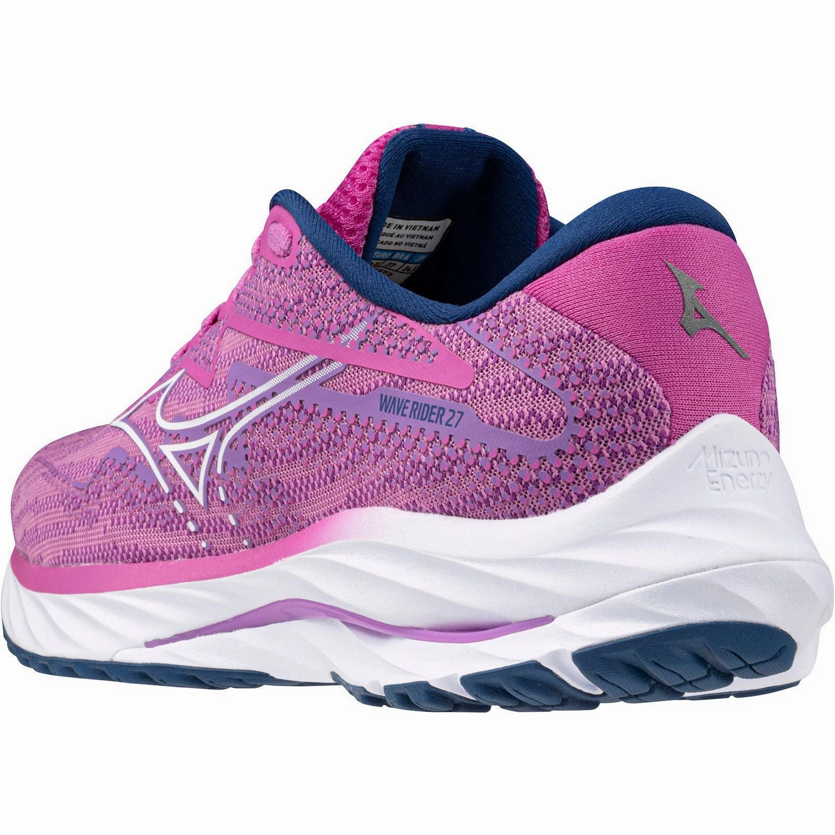Vast color Mizuno Wave Rider 27 Womens Running Shoes - Pink