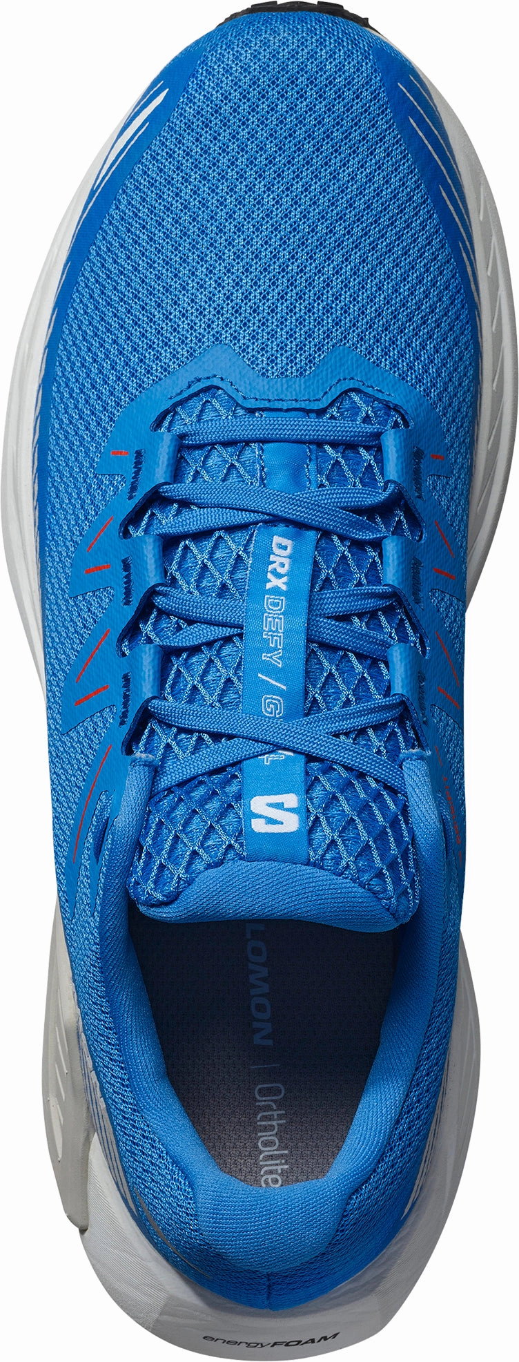 Soft To The Touch High Rebound Heel Salomon DRX DEFY GRVL Mens Trail Running Shoes - Blue