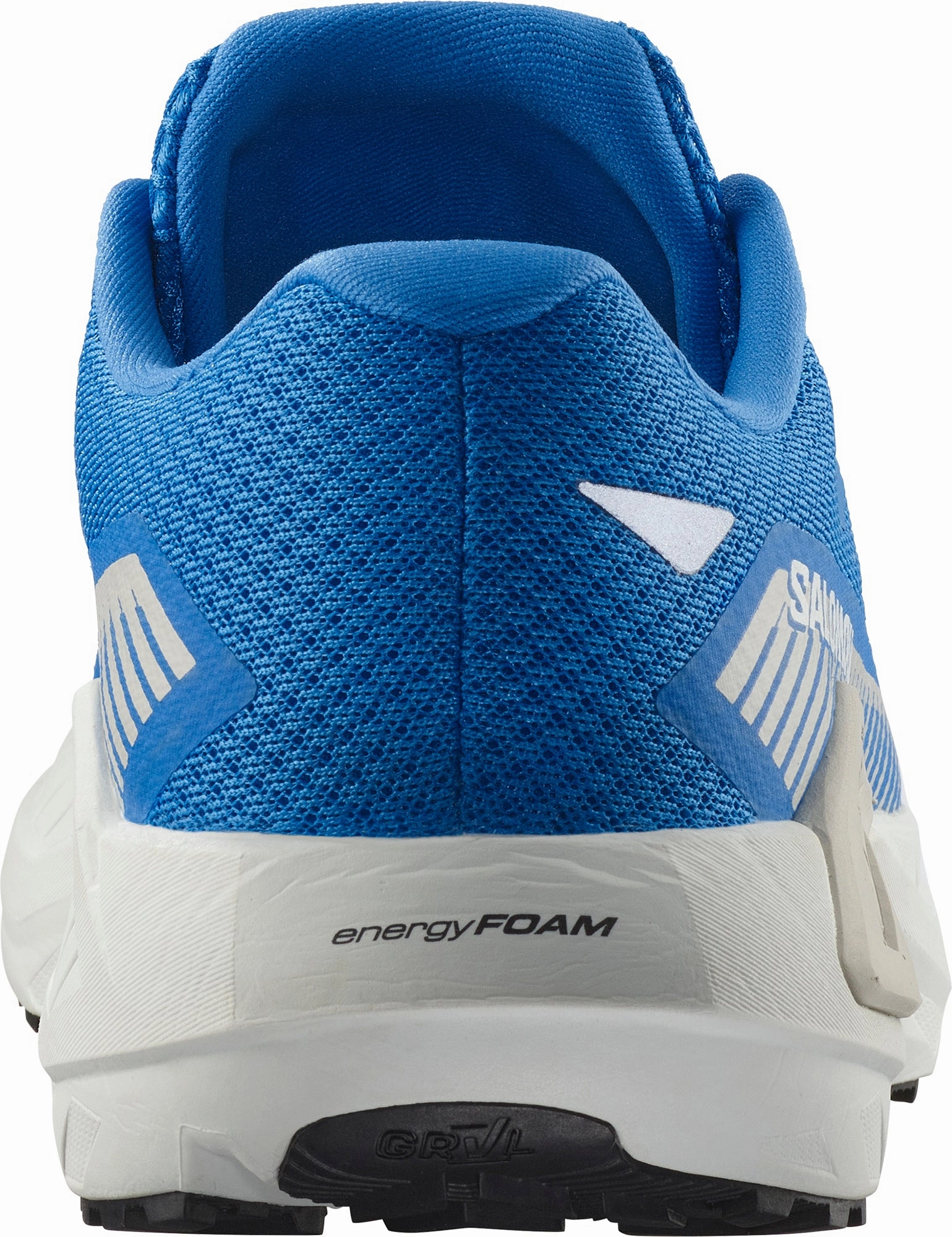 Salomon DRX DEFY GRVL Mens Trail Running Shoes - Blue shiny shoes perforated - upper shoes