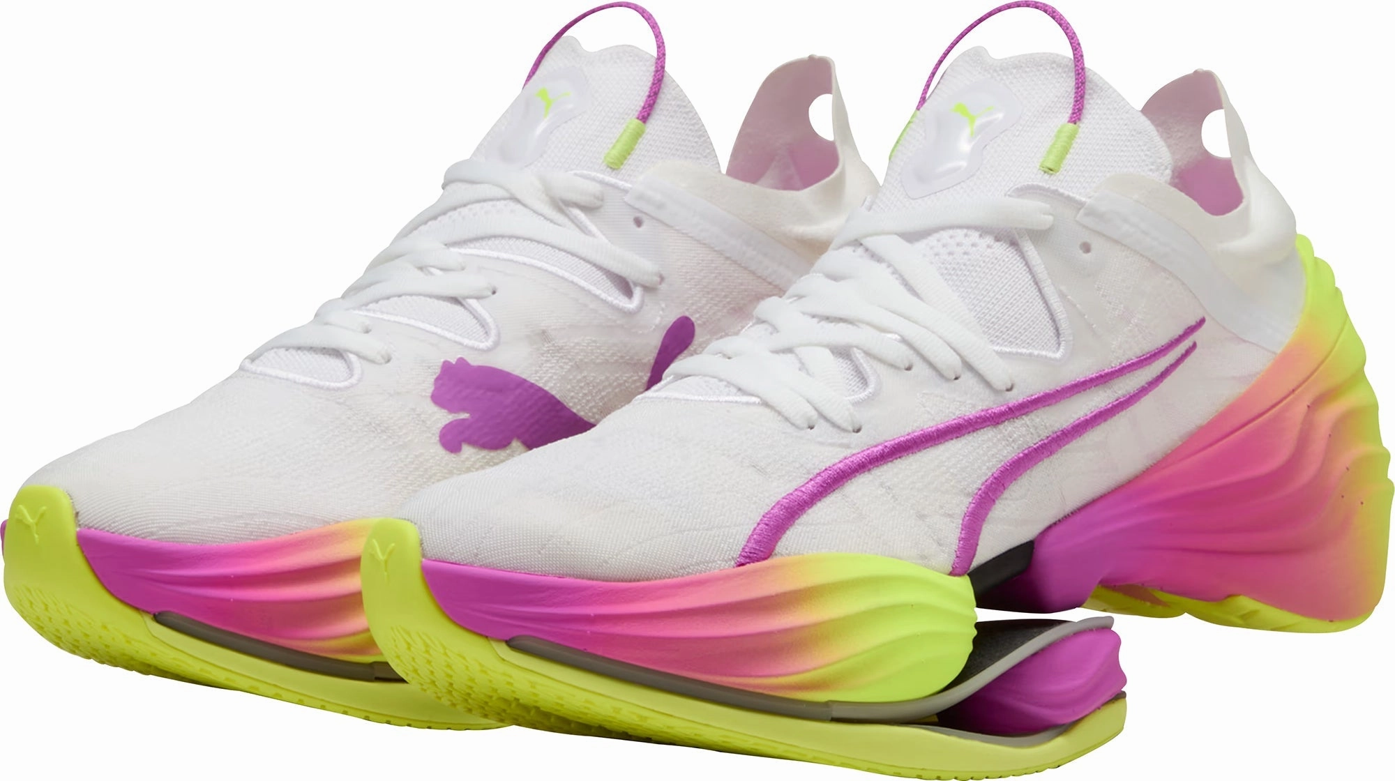 Puma Fast-RB Nitro Elite Womens Running Shoes - White Step - up comfort heavy - use