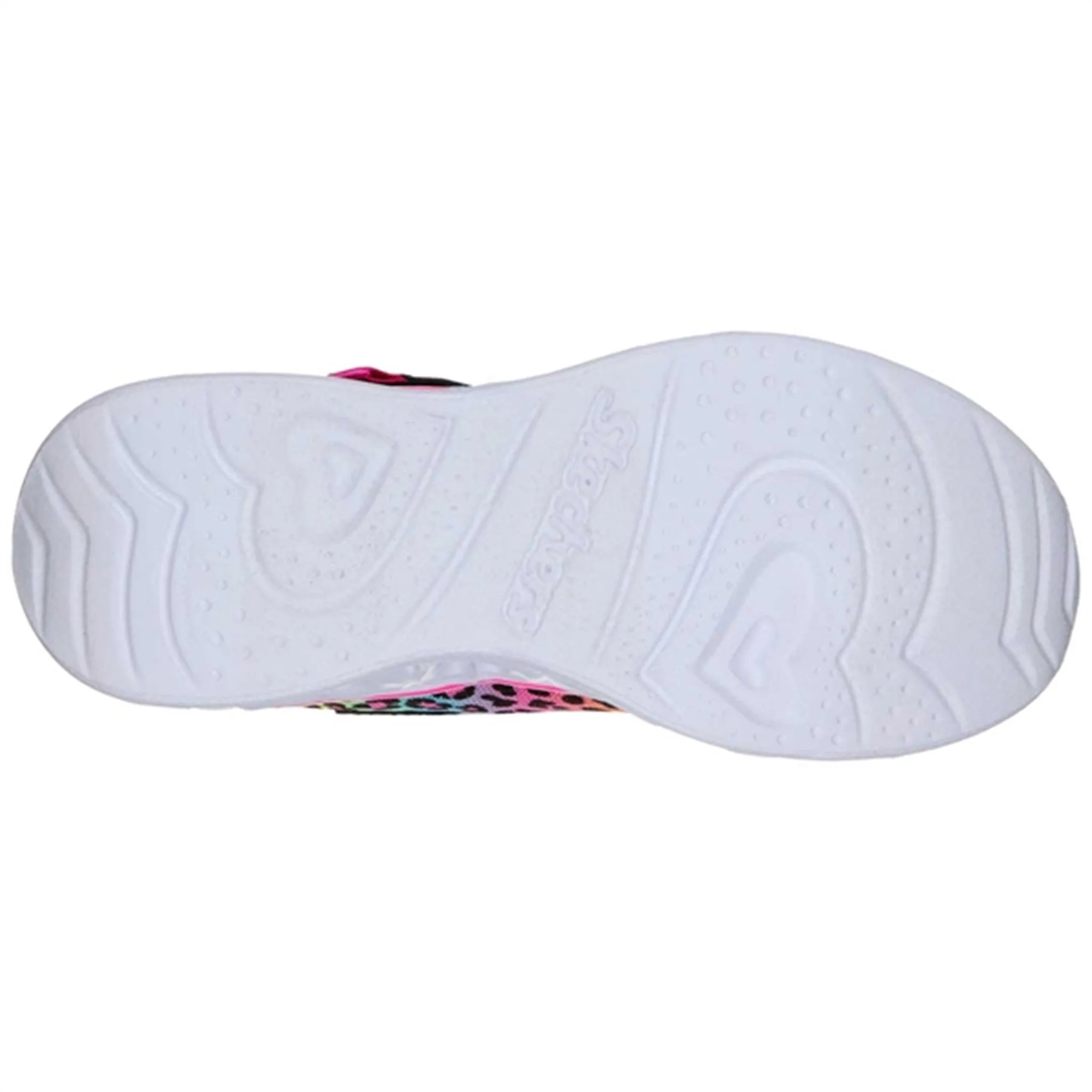 Skechers S-Lights Heart Lights Sneakers Love Match Black/Multi Durable Mesh