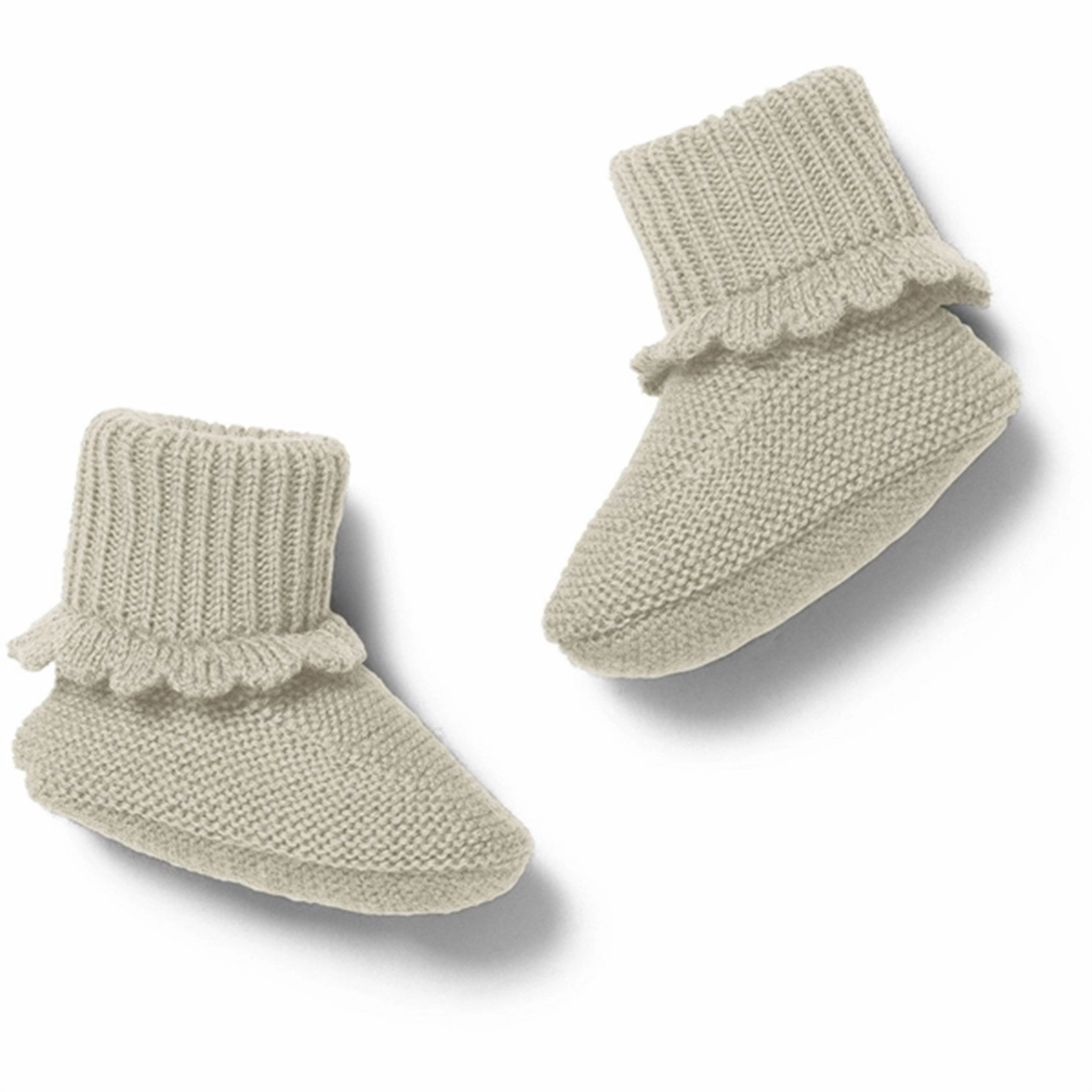 Comfort Grip Comfortable Travel Konges Sl?jd Almond Milk Vitum Booties