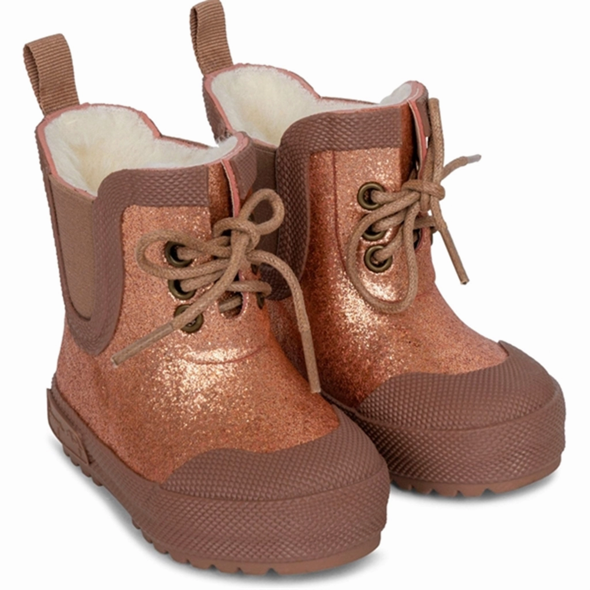 Street Sound Konges Sl?jd Canyon Rose Thermo Boots with Glitter