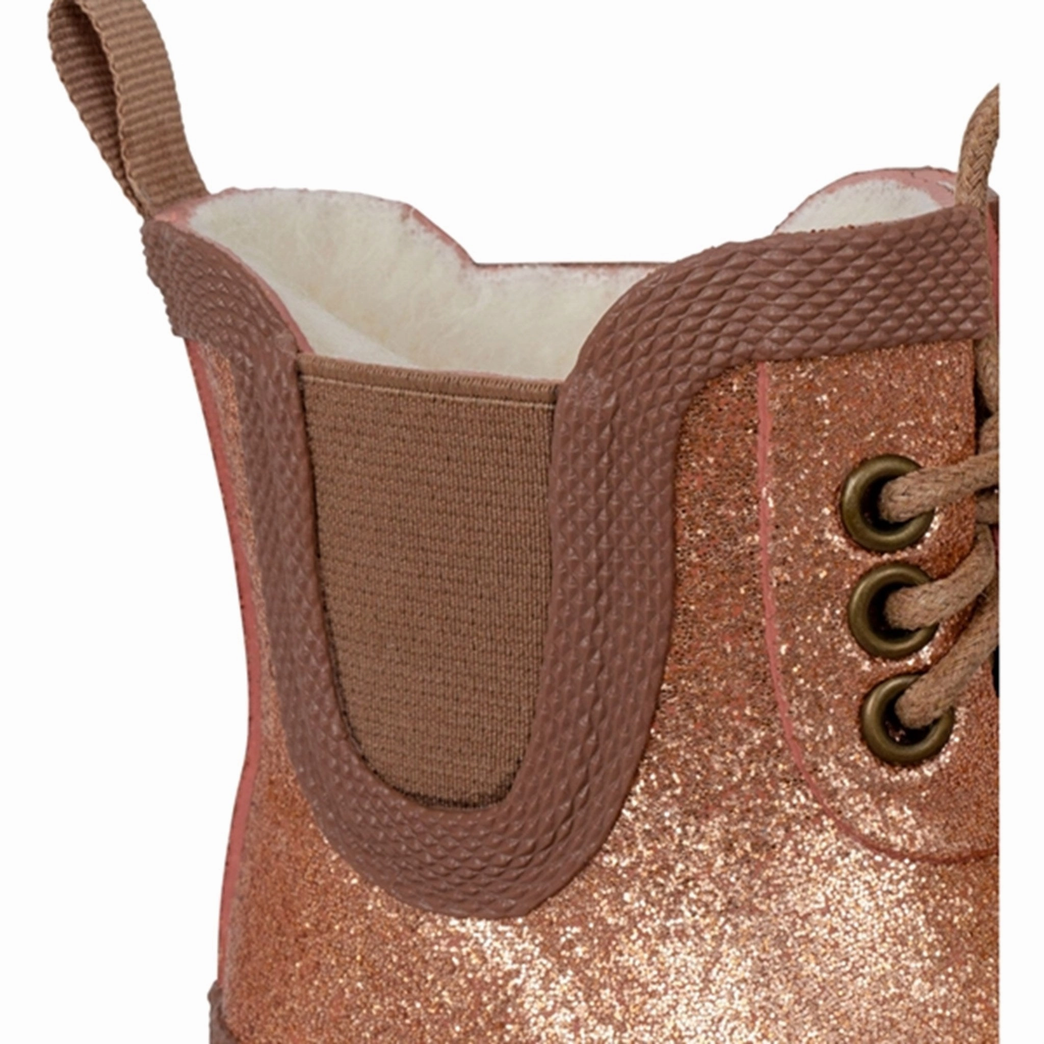 Konges Sl?jd Canyon Rose Thermo Boots with Glitter Ventilated Footbed