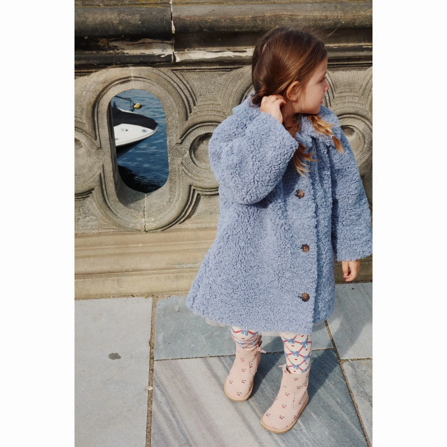 Washable Konges Sl?jd Cherry Pippi Pull On Boot