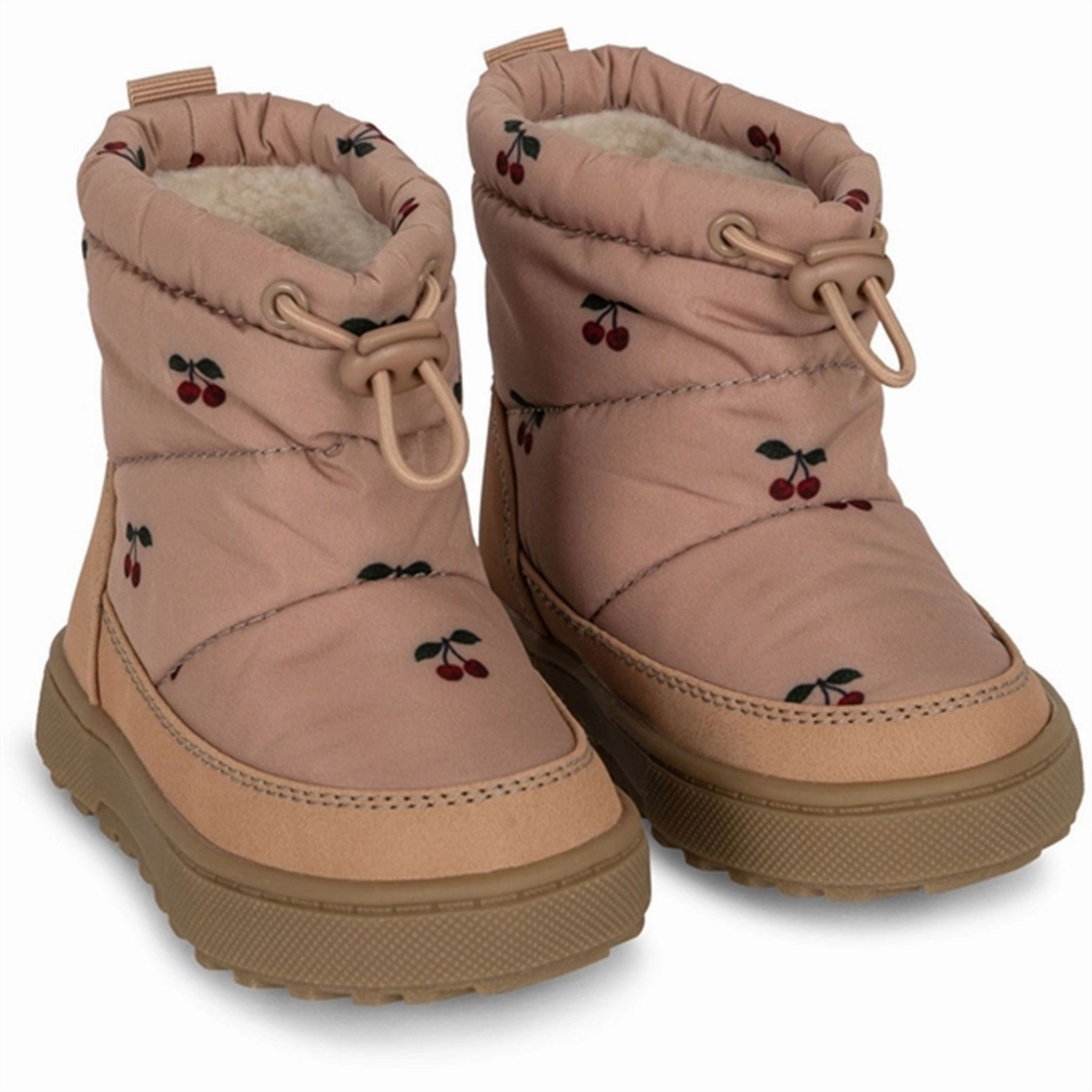 Rugged Built All Day Worker Deep Black Konges Sl?jd Cherry Storma Printed Boot