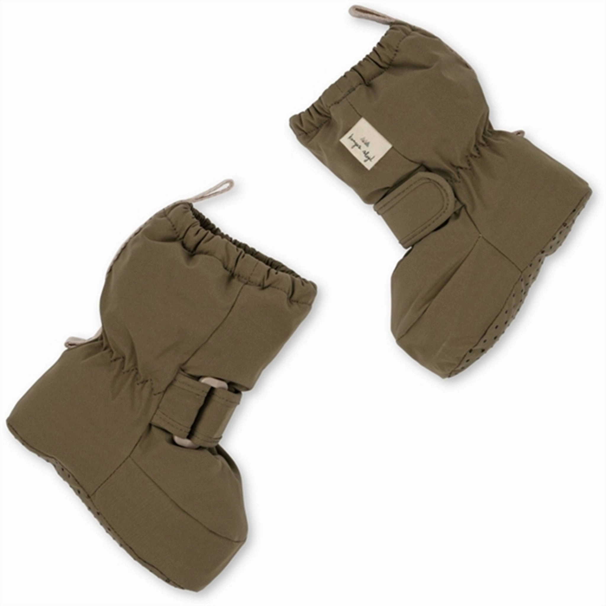 Konges Sl?jd Dusky Green Nutti Down Footies Cushioned Footbed Walking Essential Footwear