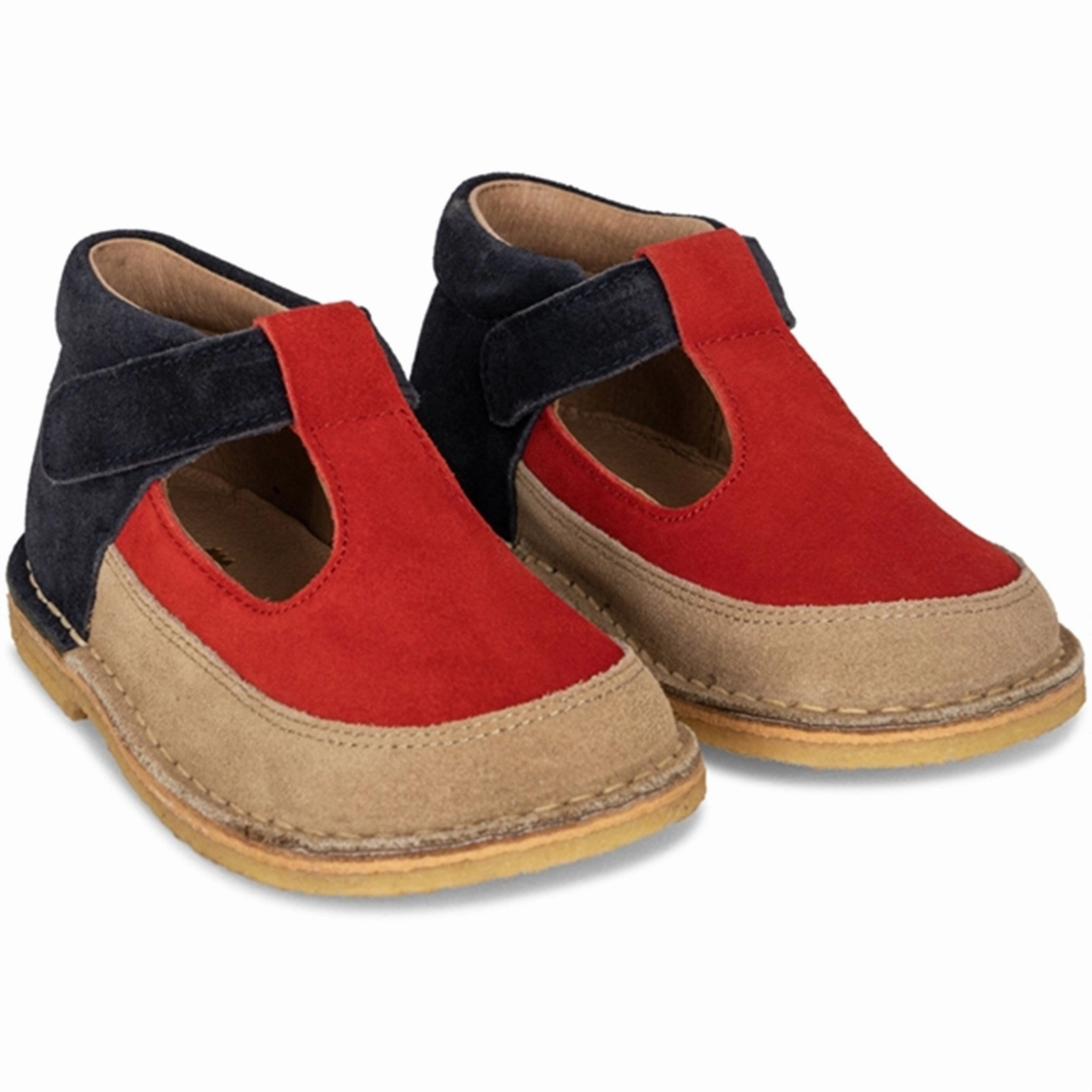 Lite Wear Impact Diffusion Konges Sl?jd Esmee Sandal Suede Tricolore