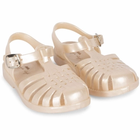Trendy Lightweight Outsole Konges Sl?jd Pearl Celebration Pearl Sandal