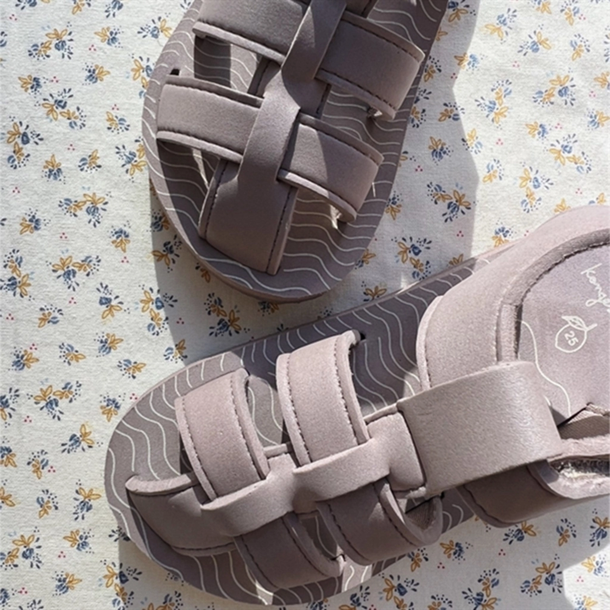 Easy Look Slip Resistant Tread Design Konges Sl?jd Sable Sandals Antler