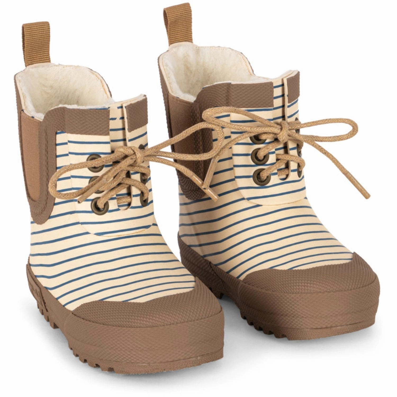 Konges Sl?jd Stripe Bluie Thermo Boots Print Construction Fit