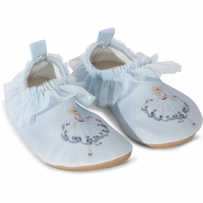 Sky View Flat Heel Konges Sl?jd Strut Swim Shoes Niagara Mist