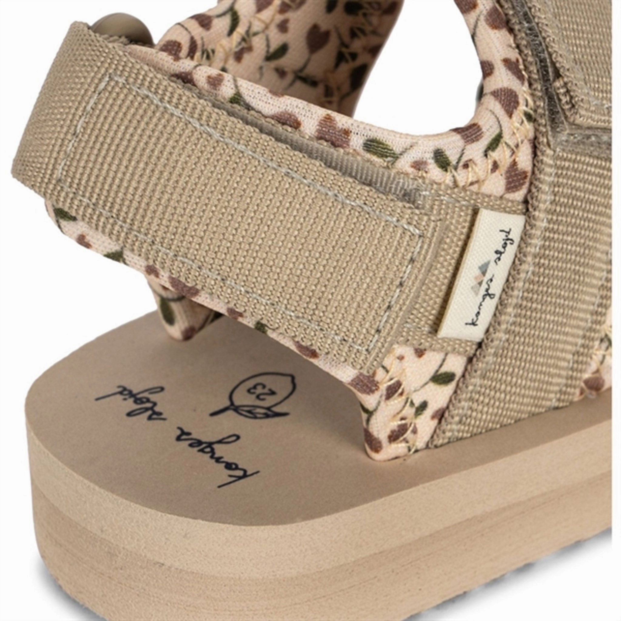 Hand Wash Konges Sl?jd Sun Sandal Printed Milk Tank